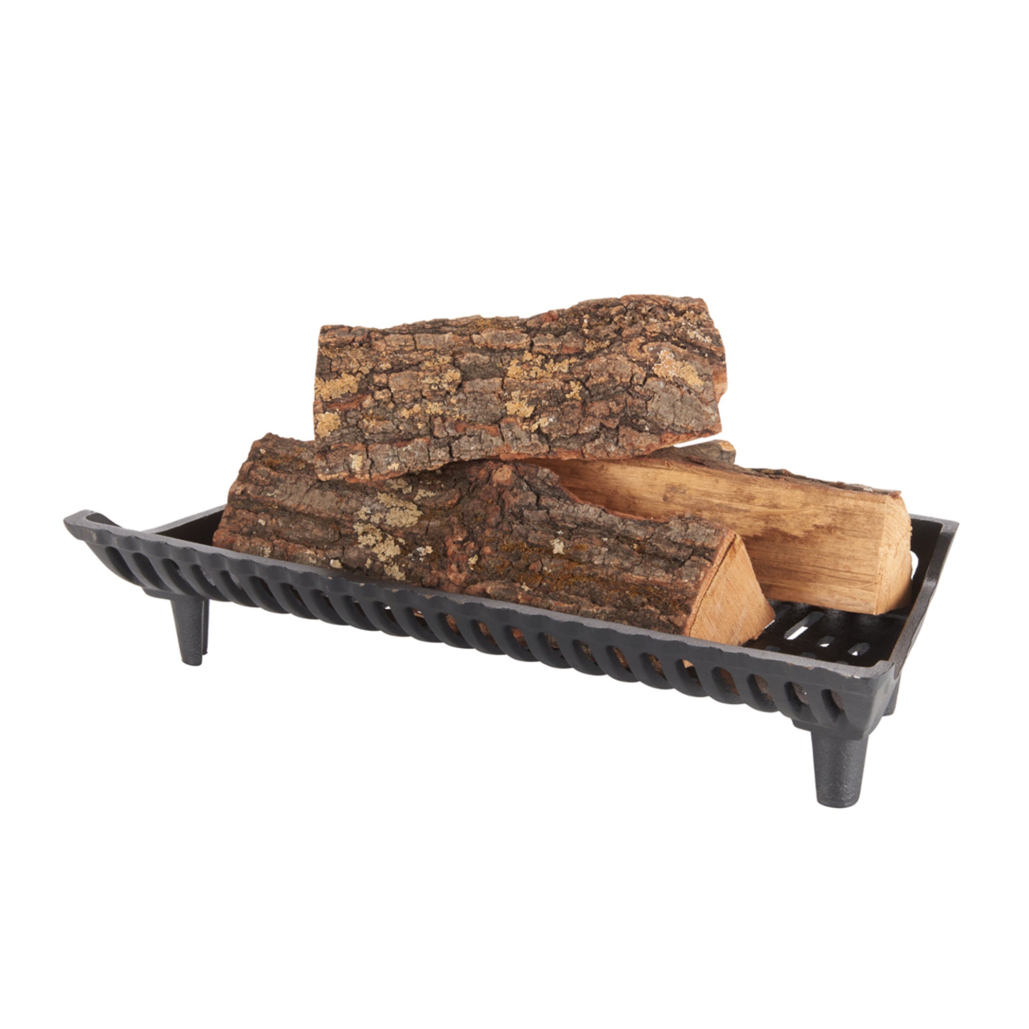 Liberty Foundry Cast Iron Grate for Small Fireplaces & Franklin Stoves (Used) - VMInnovations