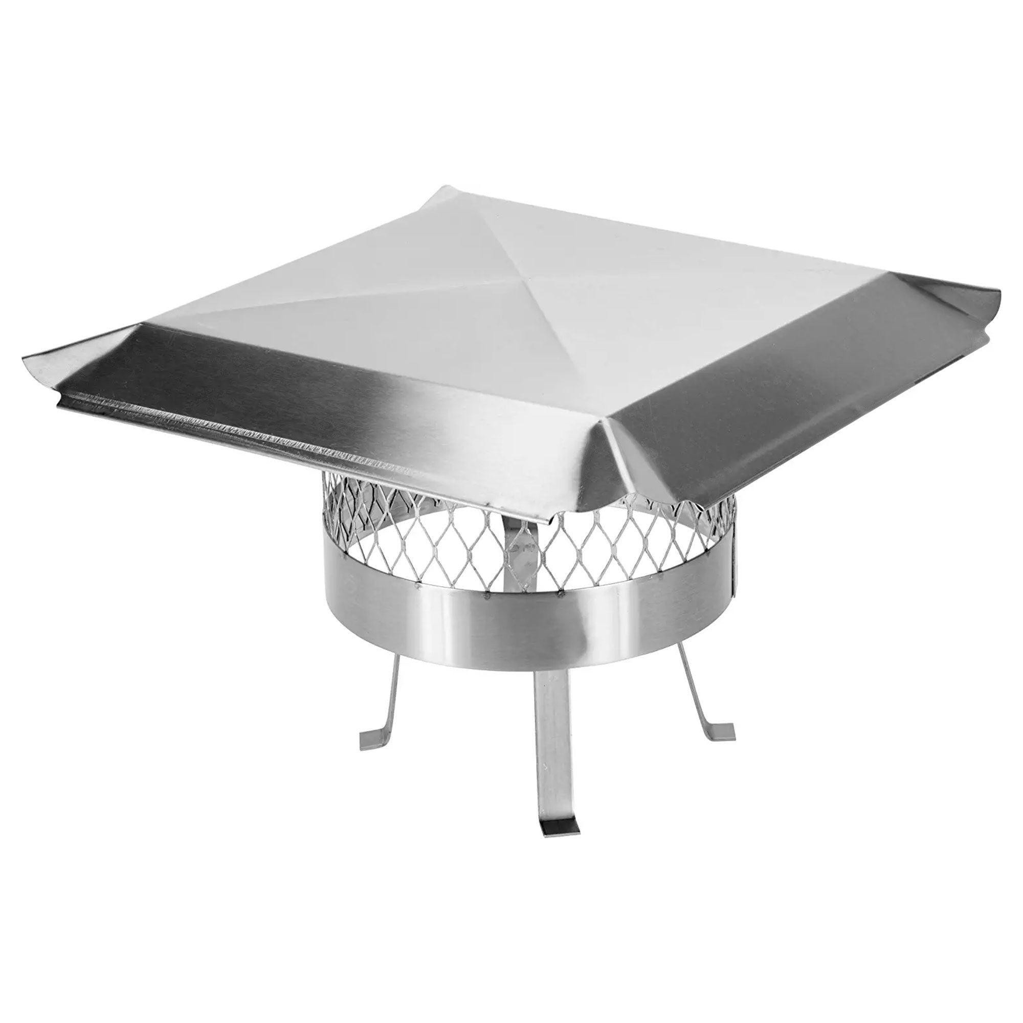 SS813U Round Slip-In Chimney Cover for 11.5-12.5 " Masonry Chimney (Open Box) - VMInnovations