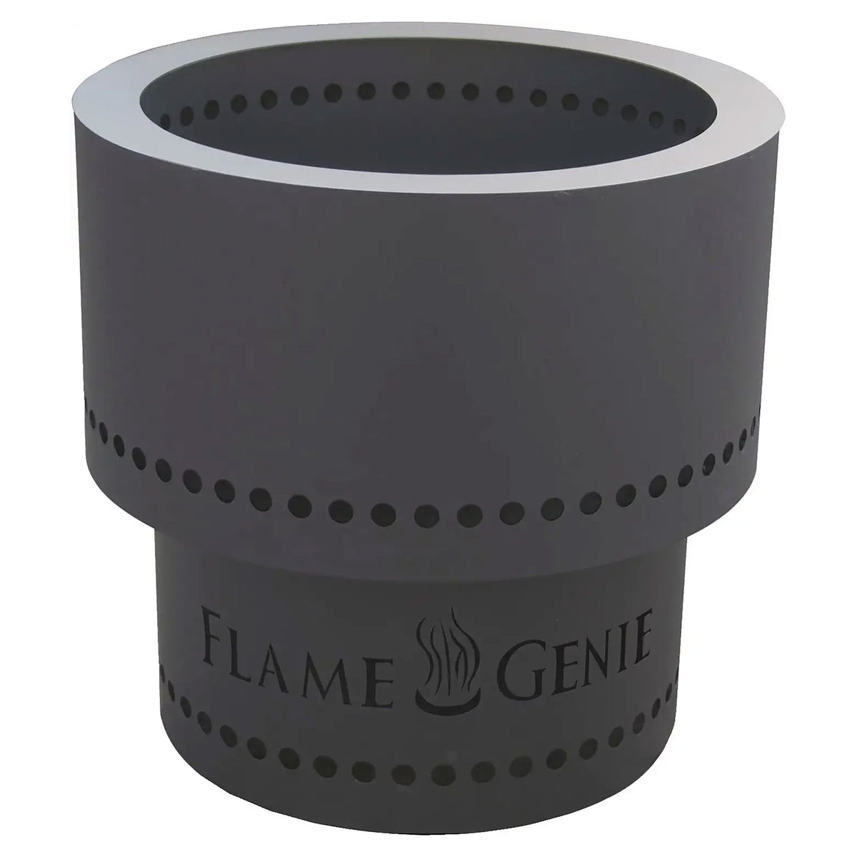 13.5 In Diameter Smoke Free Outdoor Fire Pit w/ Ash Pan, Black (Open Box)