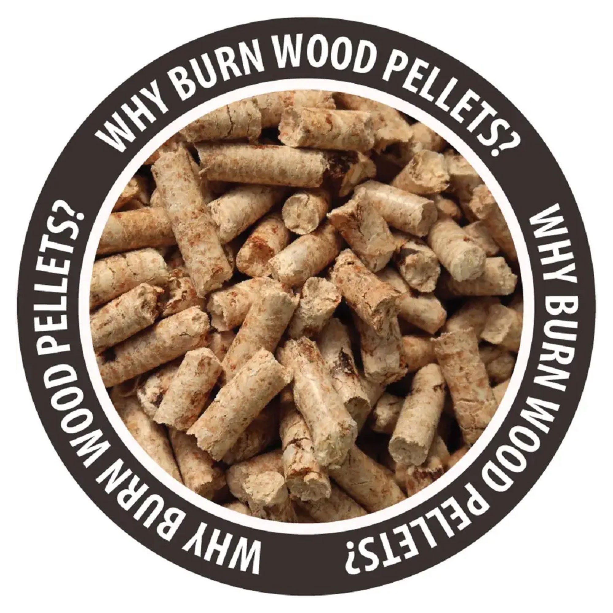 Flame Genie FG-19-SS 19 Inch Smoke Free Wood Pellet Fire Pit, Stainless Steel - VMInnovations