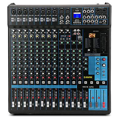 G-MARK16 Channel Digital Bluetooth Sound Board Mixing Console (Used)
