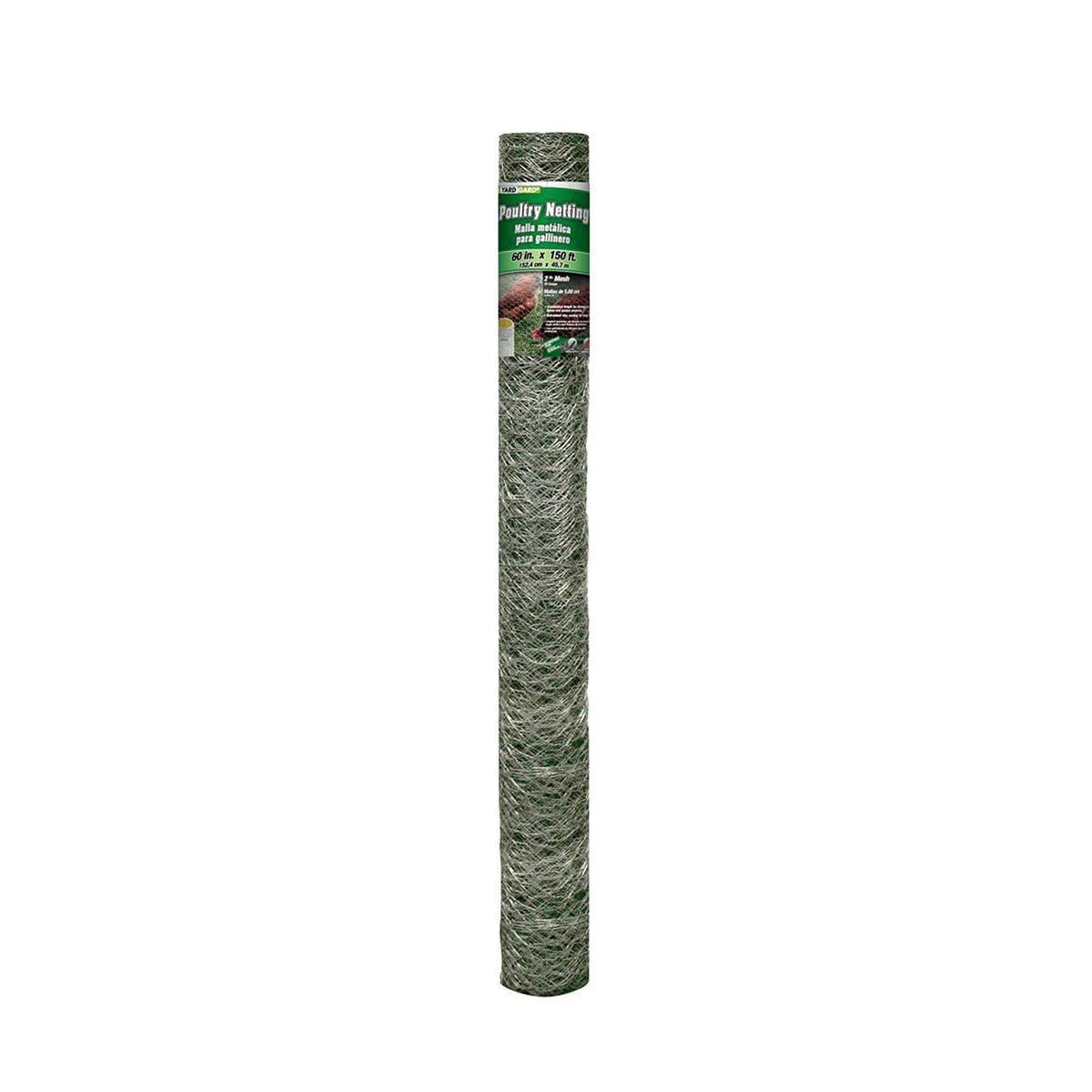 YardGard 60" x 150' 2" Mesh Hexagonal Poultry Garden Wire Fence (Open Box)