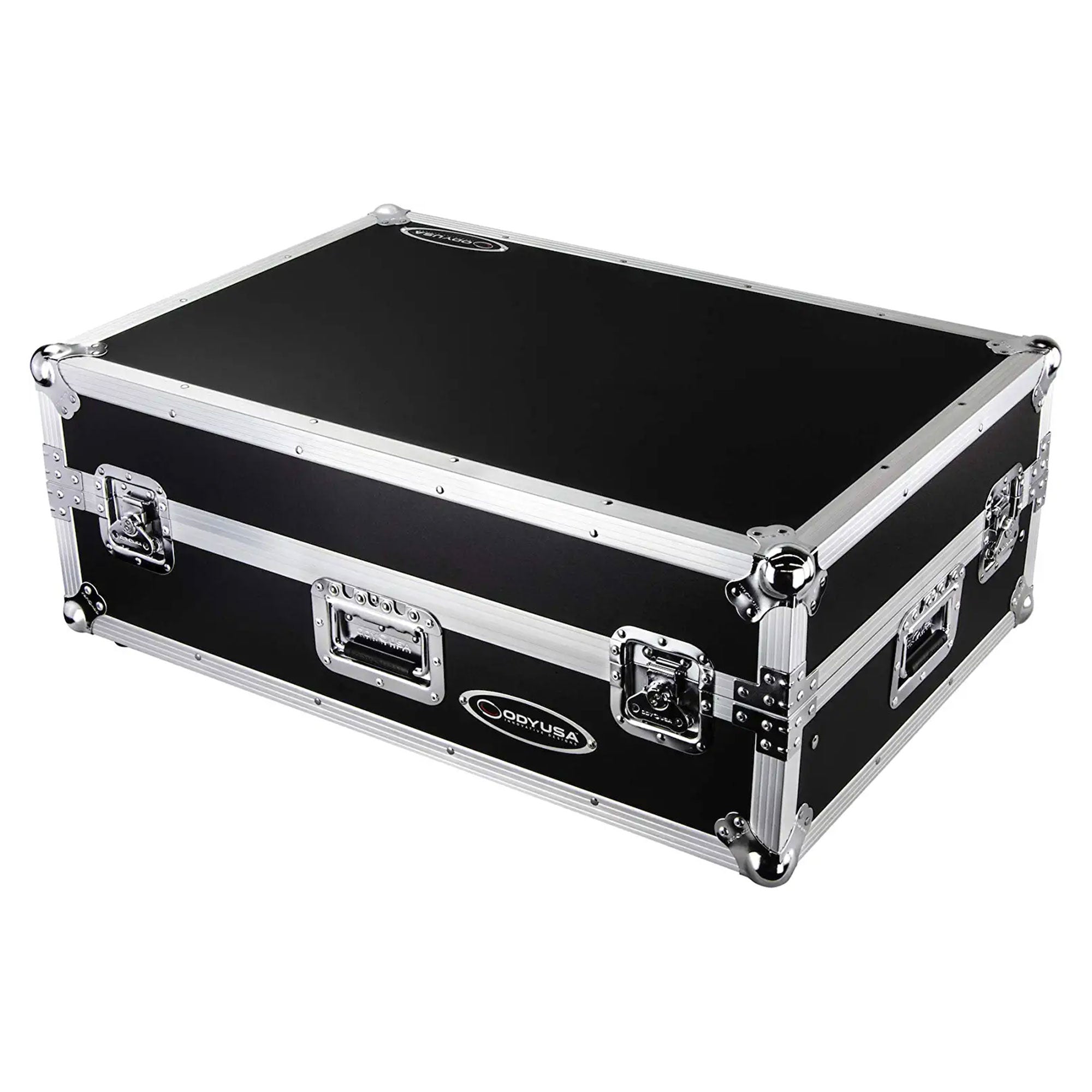 ODYSSEY FZGSPRIME4W2 Denon Prime 4 Flight Zone Case with Laptop Platform & Racks - VMInnovations