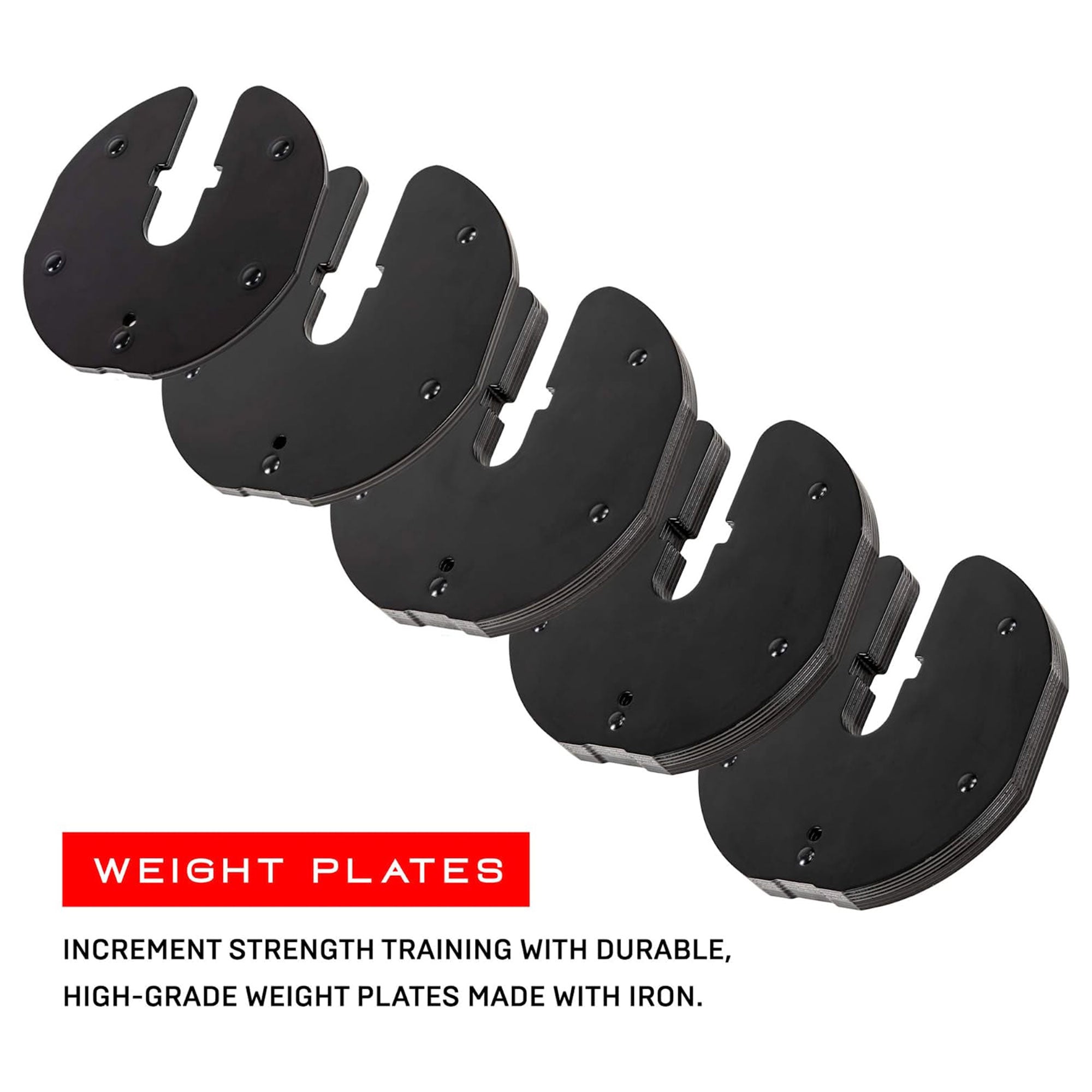 Nonzero Gravity PowerDyne Adjustable Iron Dumbbell Weights, 80 Pounds, Coal