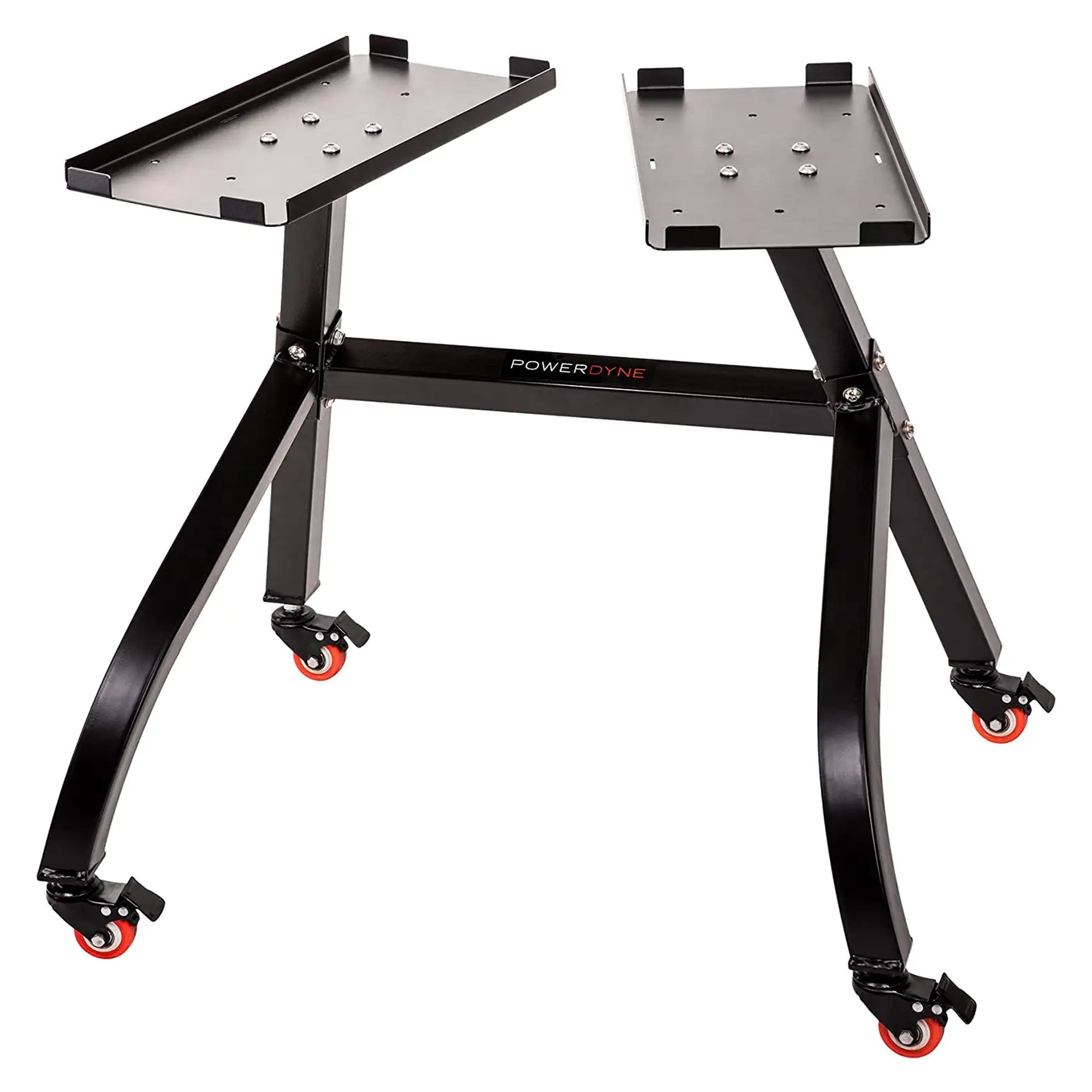 NonZero Gravity PowerDyne Iron Dumbbell Weights, 80 Lbs, 2 Pack, Coal w/ Stand - VMInnovations
