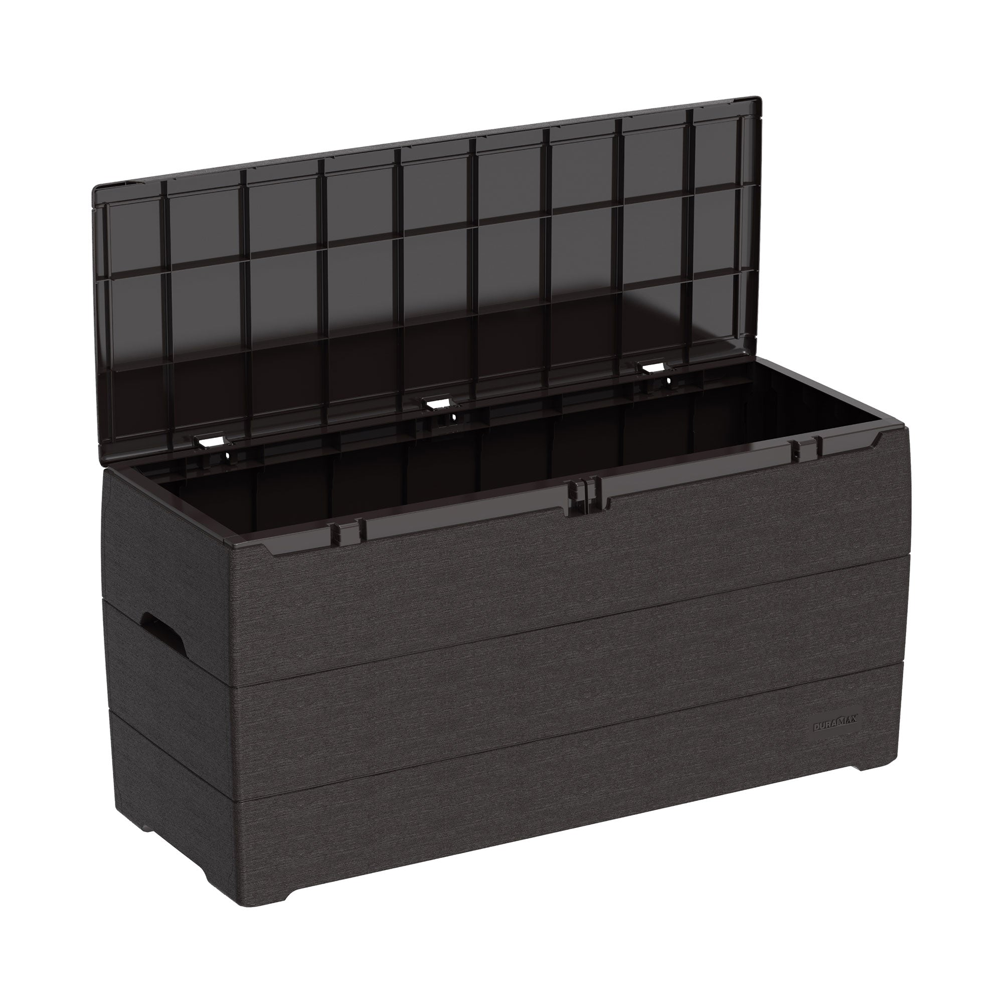 Duramax 71 Gallon Outdoor Resin Storage Box, Brown (Open Box)