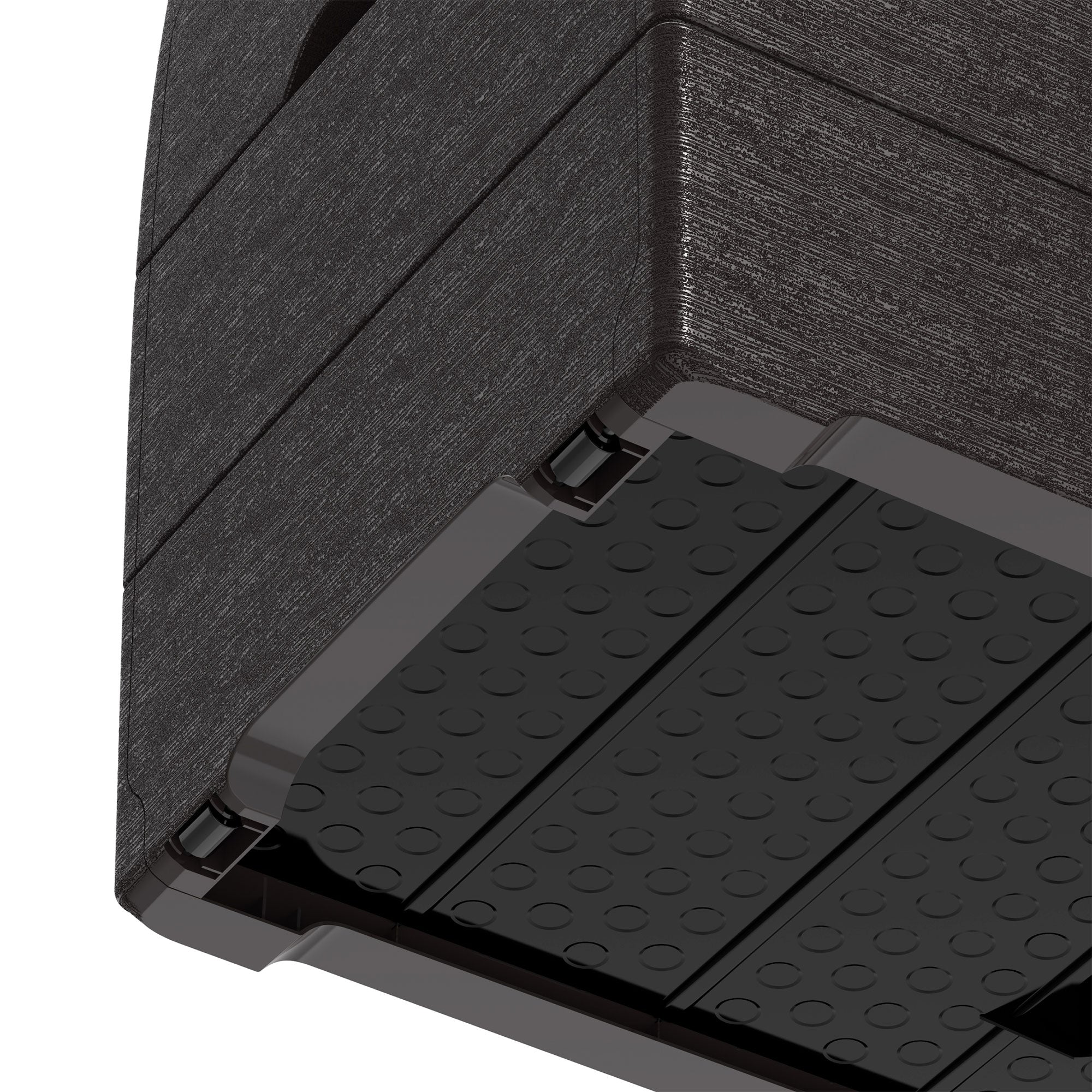 Duramax 71 Gallon Outdoor Resin Storage Box, Brown (Open Box)