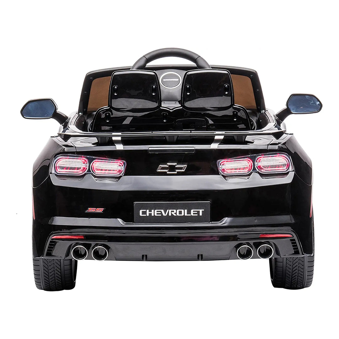 Dakott 2021/2022 Chevy Camaro Racing 2SS Battery Powered Ride On Car Toy, Black - VMInnovations