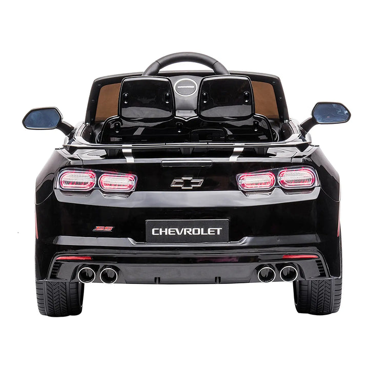 Dakott 2021/2022 Chevy Camaro Racing 2SS Battery Powered Ride On Car Toy, Black - VMInnovations