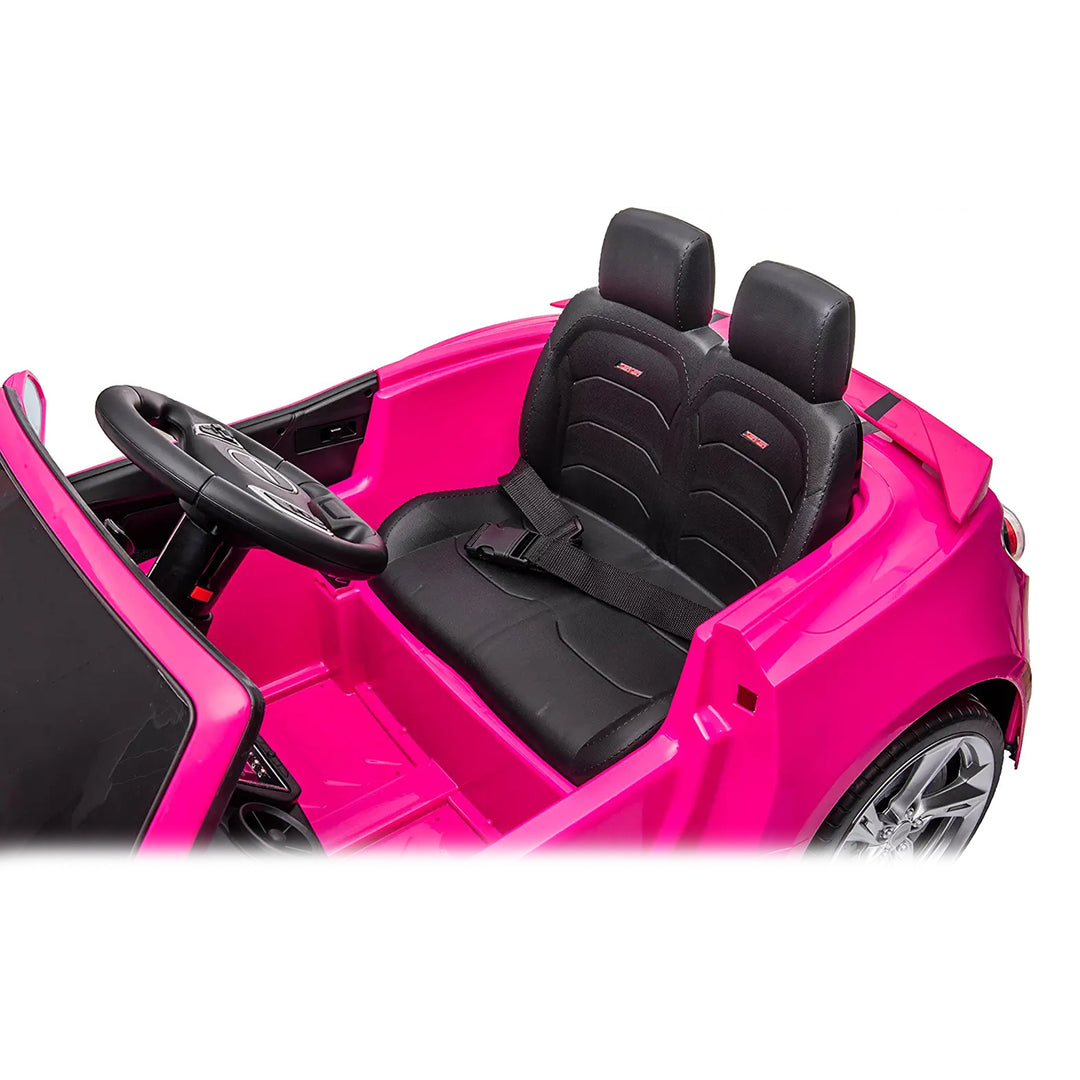 Dakott 2021/2022 Chevy Camaro Racing 2SS Battery Powered Ride On Car Toy, Pink - VMInnovations