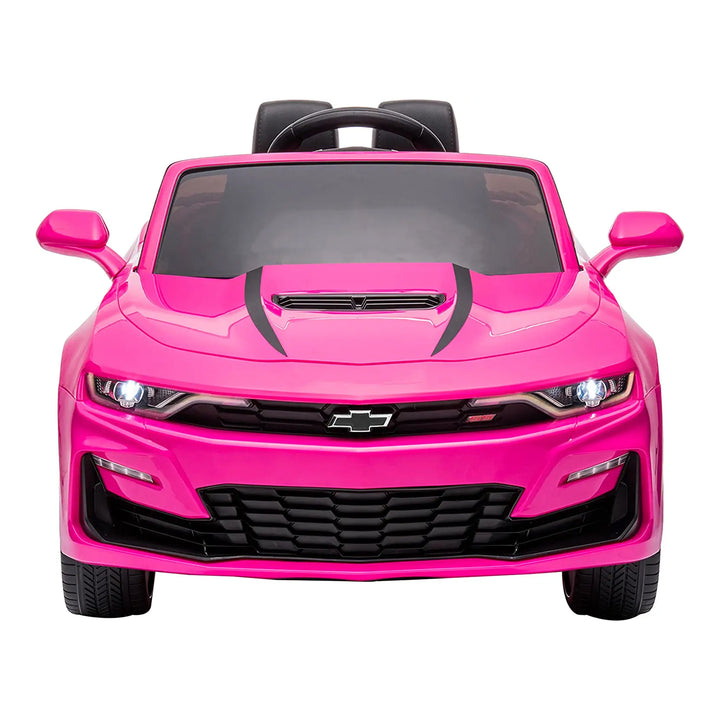 Dakott 2021/2022 Chevy Camaro Racing 2SS Battery Powered Ride On Car Toy, Pink - VMInnovations