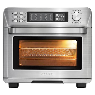 Joyoung 25 Qt Air Fryer Toaster Convection Oven with 14 Presets, Stainless Steel