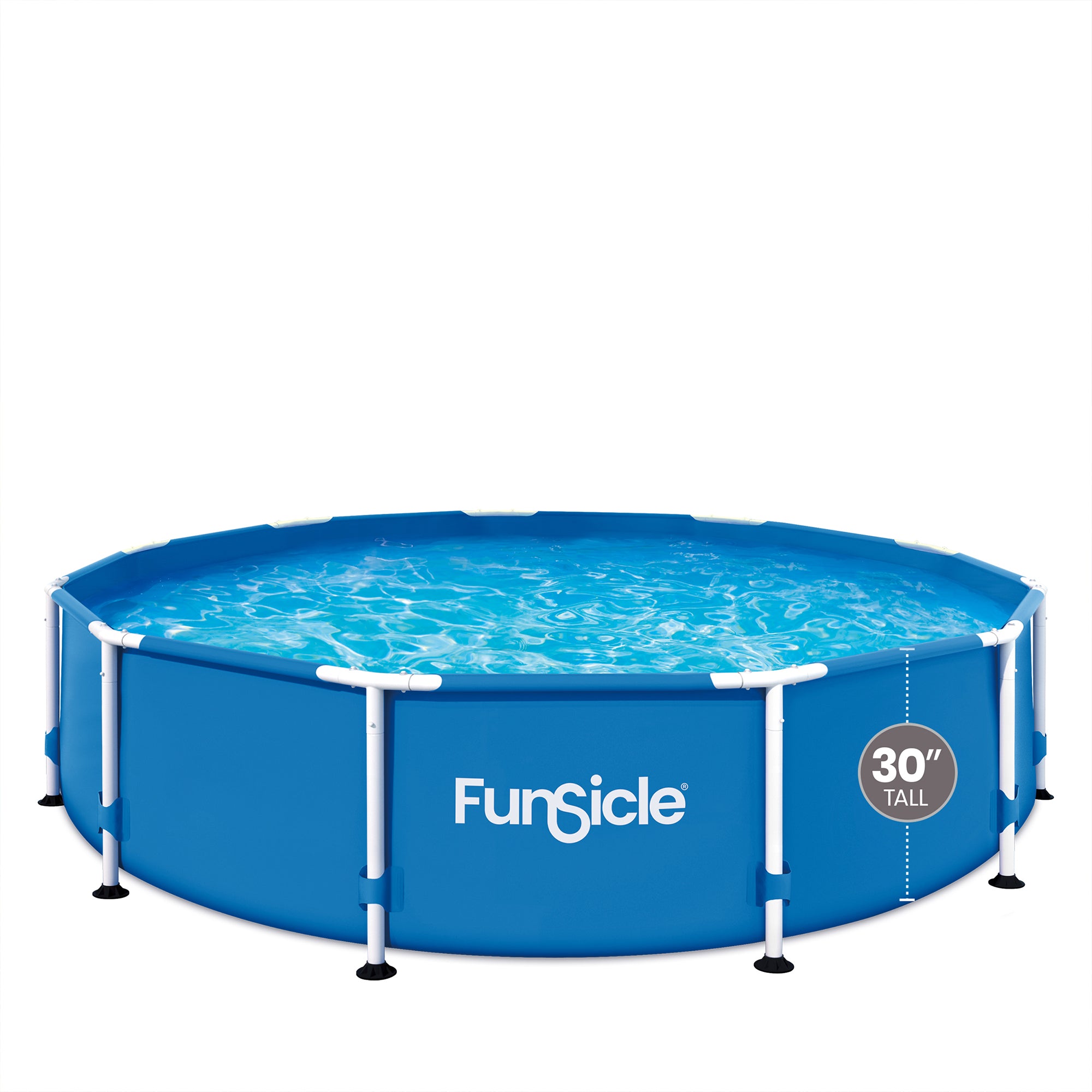 12' x 30" Outdoor Activity Round Frame Above Ground Swimming Pool Set (Used) - VMInnovations