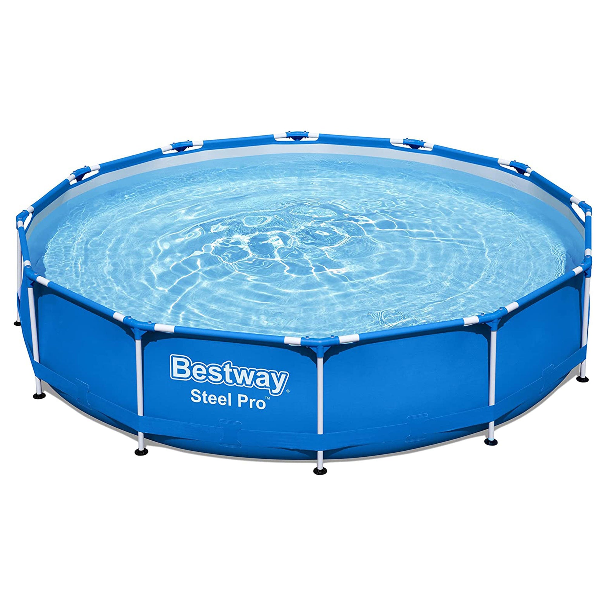 Bestway Steel Pro 12'x30" Round Above Ground Swimming Pool Set with Filter Pump