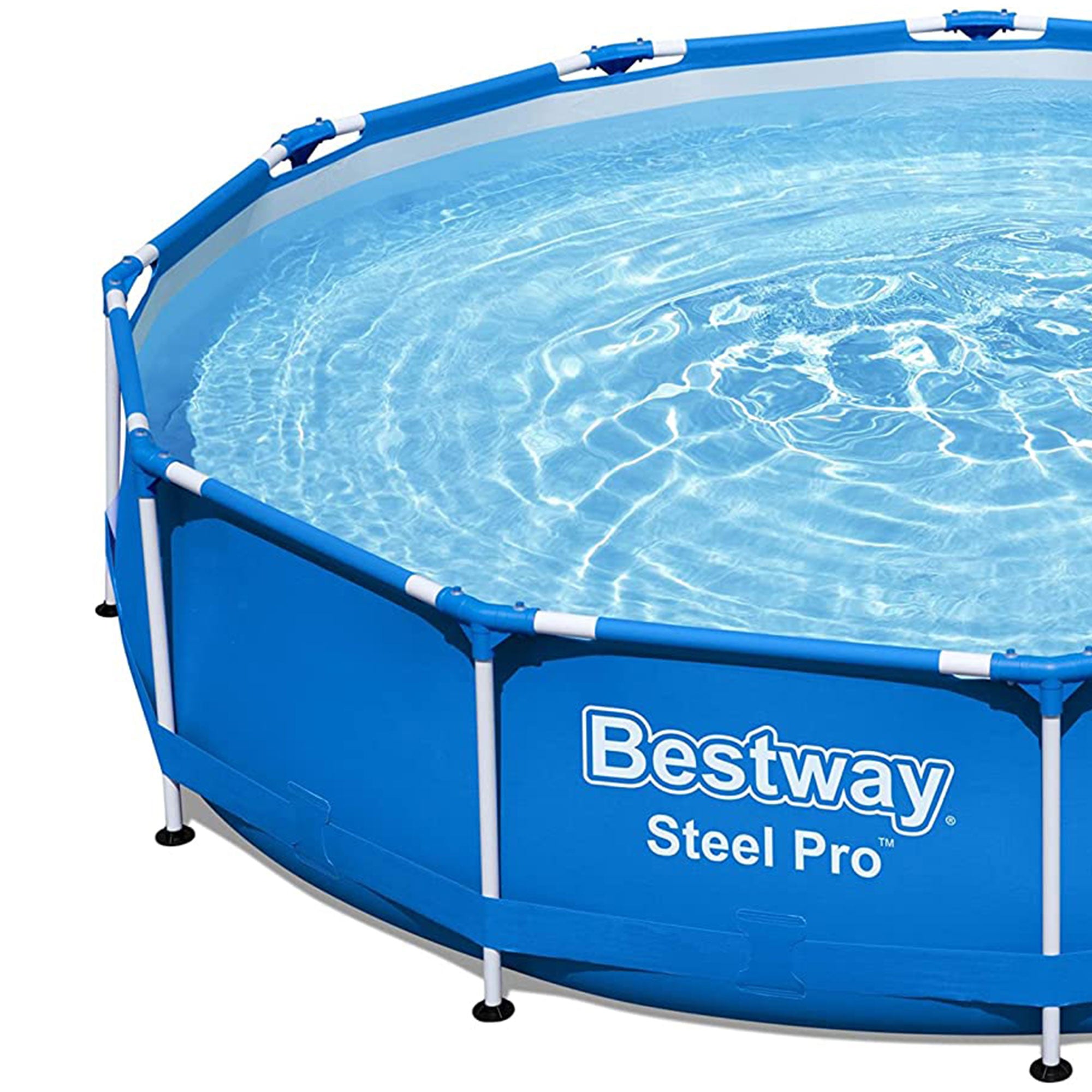 Bestway Steel Pro 12'x30" Round Above Ground Swimming Pool Set with Filter Pump