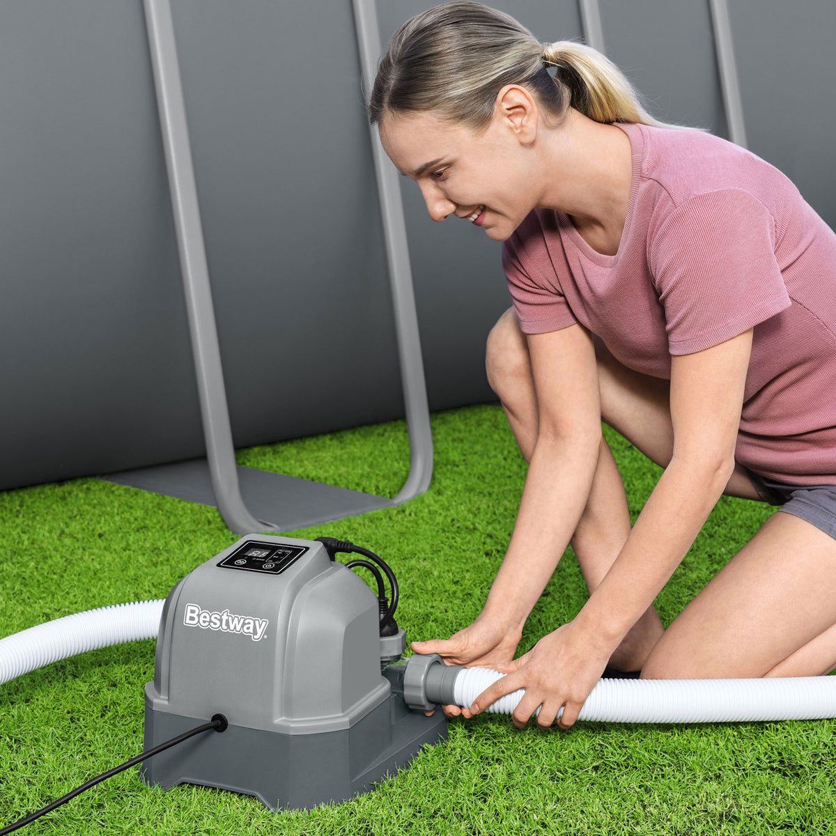 Bestway Flowclear Hydrogenic 6 G/H Digital Saltwater Chlorinator (For Parts) - VMInnovations