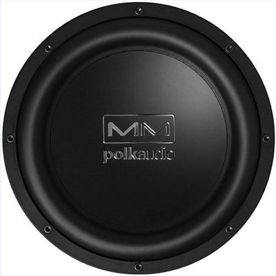 2) NEW POLK AUDIO MM1240 SVC 4-Ohm 12" 800W Car Marine Subwoofers Boat Subs Pair