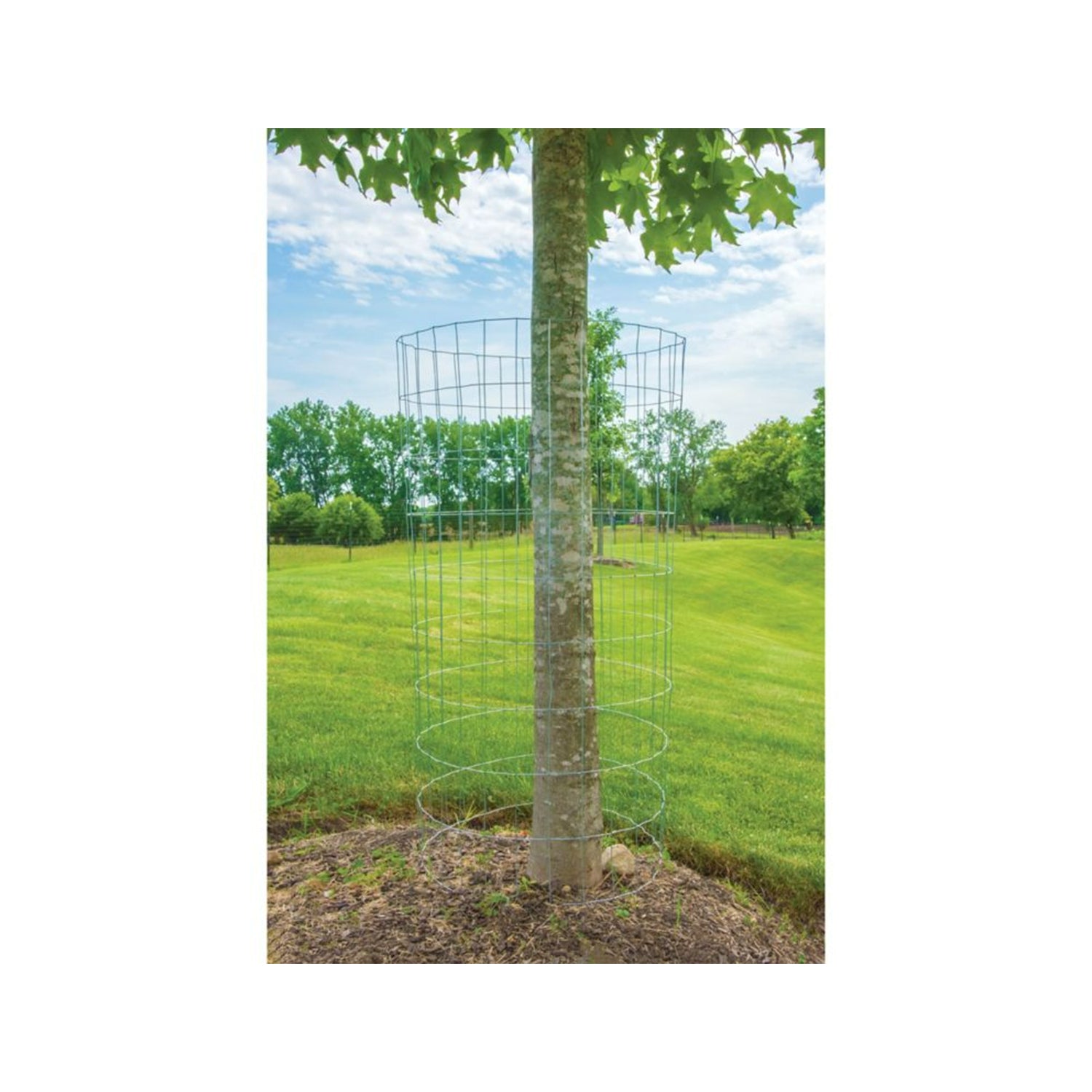 YardGard 3' x 100' 1 x 1" Square Mesh Poultry Netting Garden Fence(Open Box) - VMInnovations