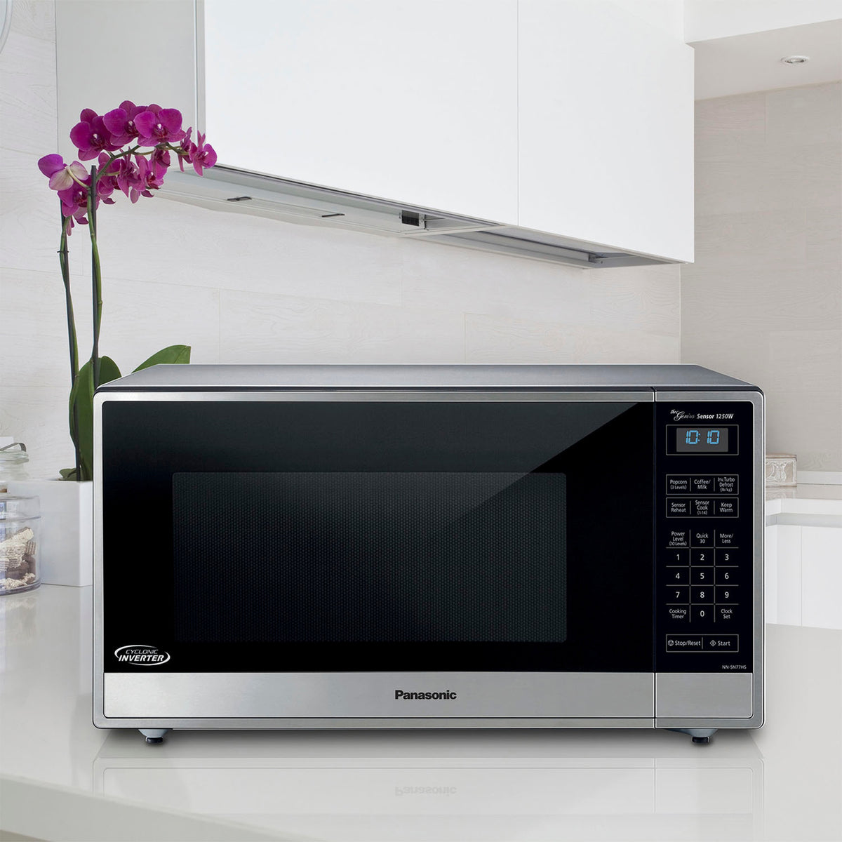 Panasonic 1.6 Cu. Ft. 1250 Watt Countertop Microwave