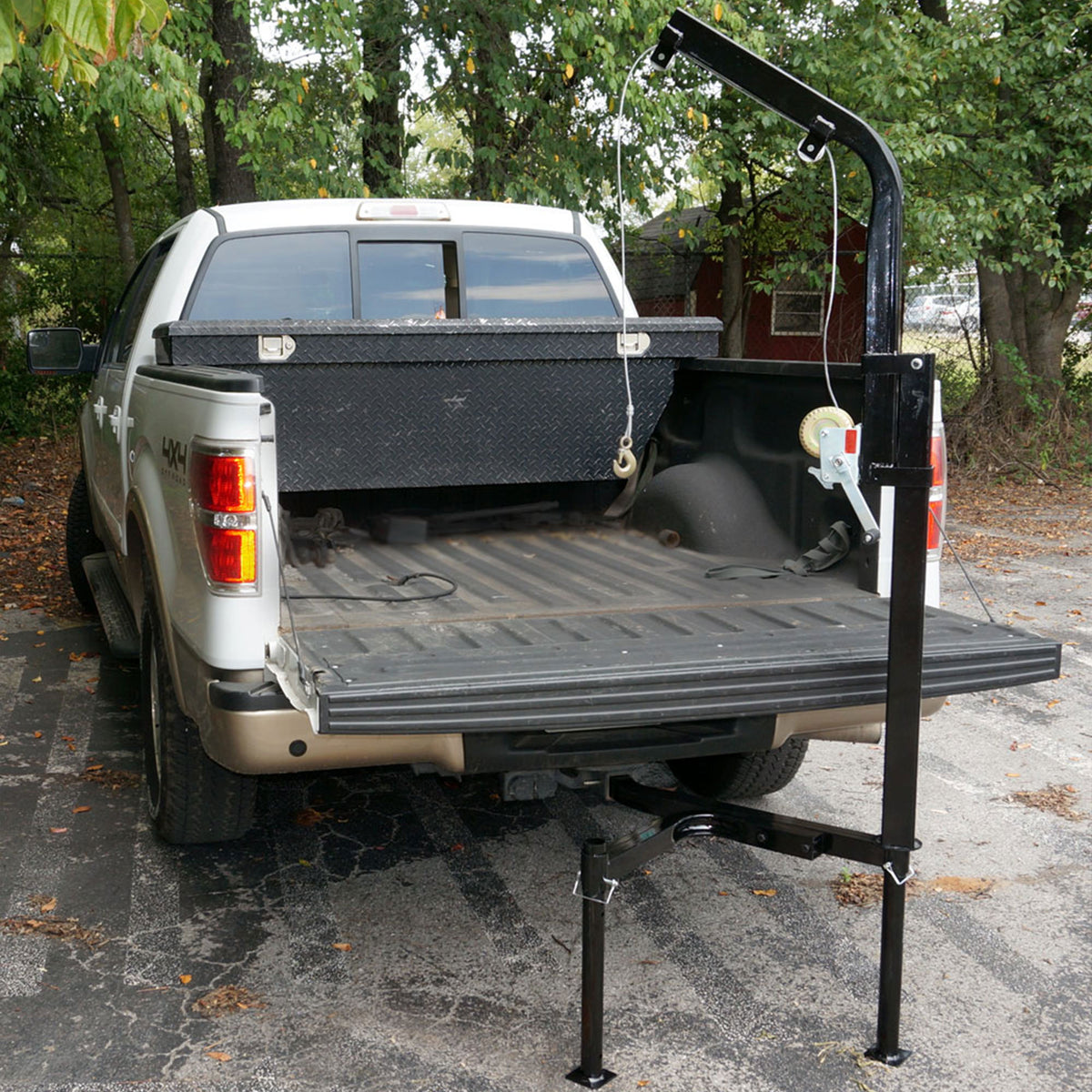 Viking Solutions VKS-VMH001 Rack Jack Magnum Hitch Mounted Hoist for Big Games