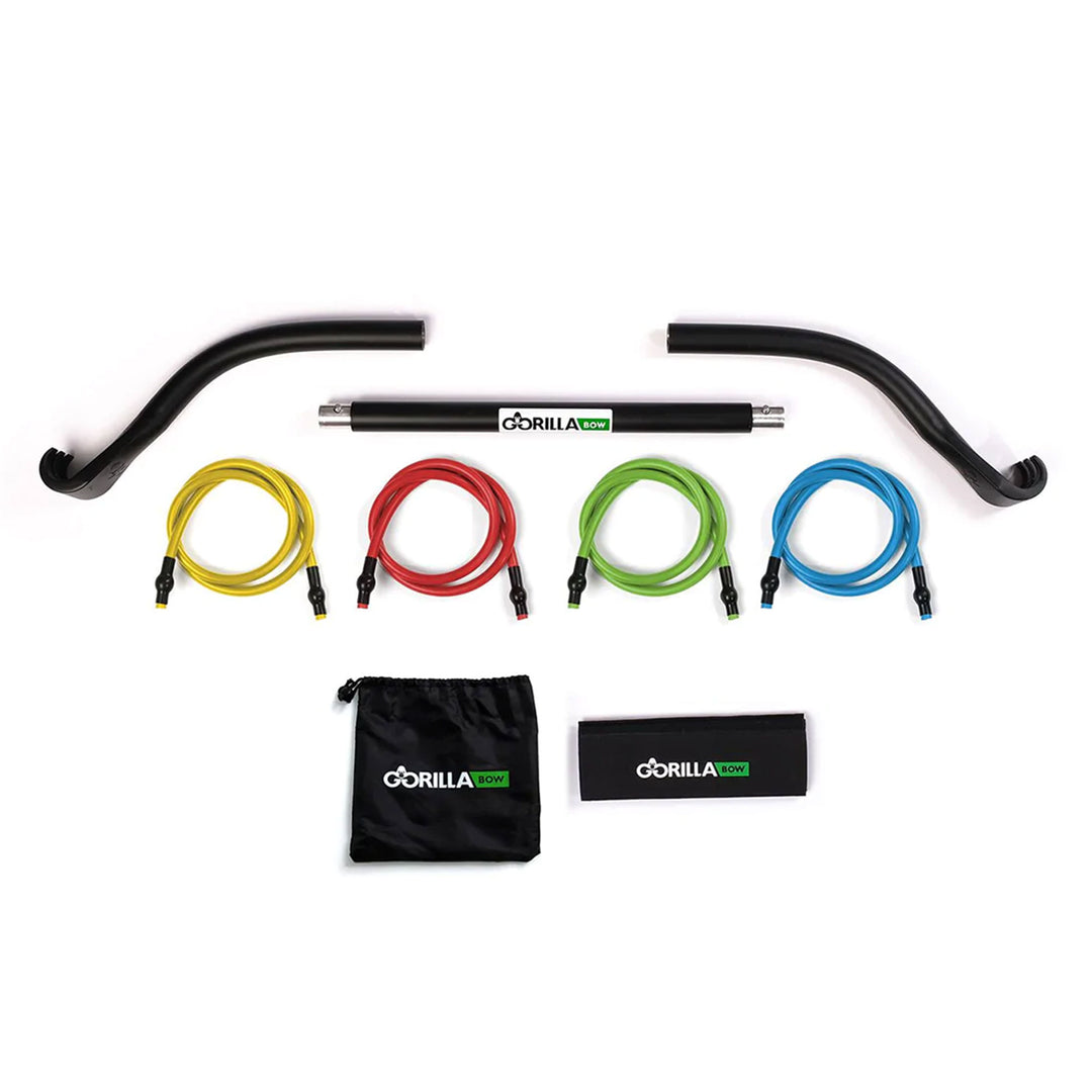 Gorilla Bow Travel Home Workout Pilates Resistance Bands, Black (For Parts) - VMInnovations