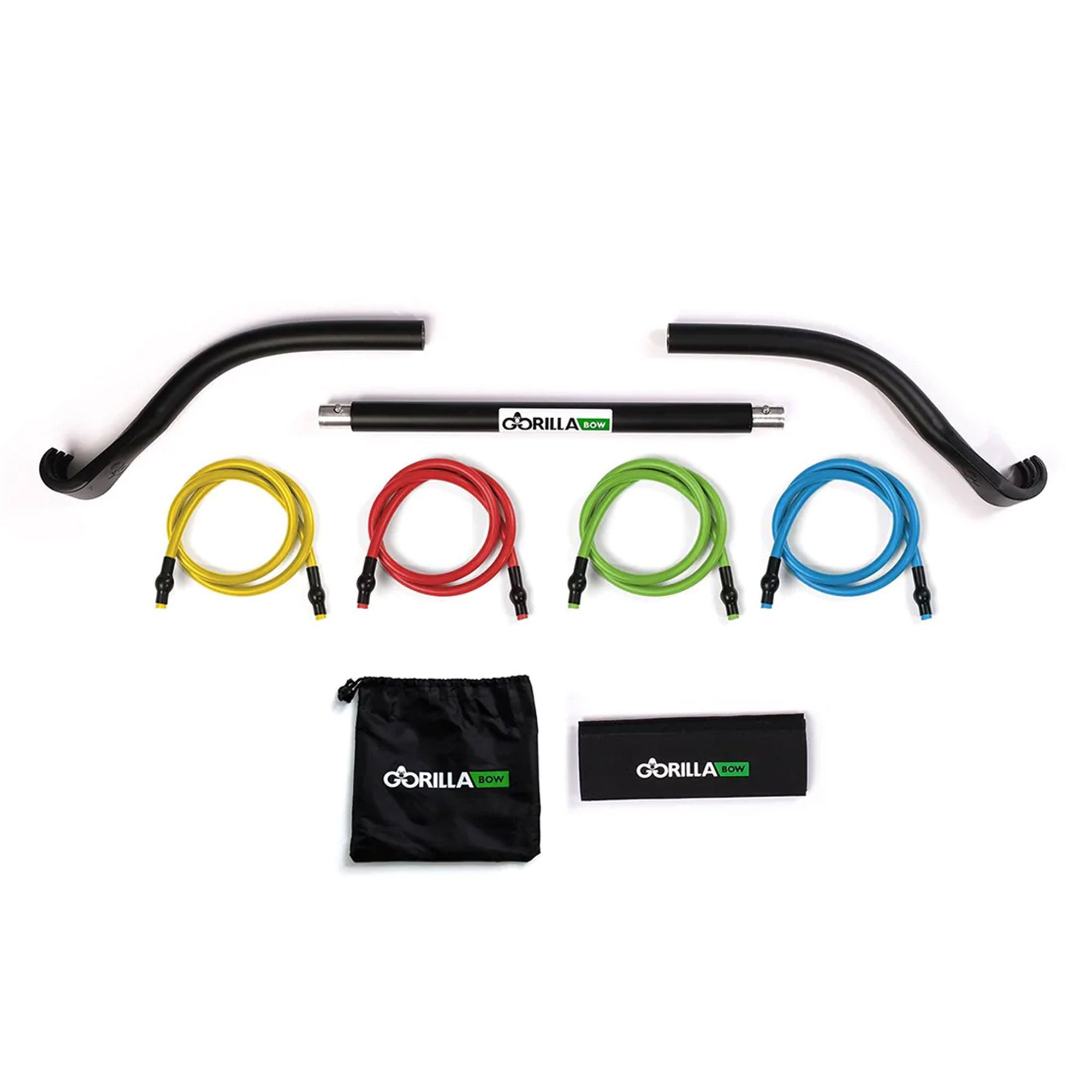 Gorilla Bow Travel Home Workout Pilates Resistance Bands, Black (For Parts) - VMInnovations