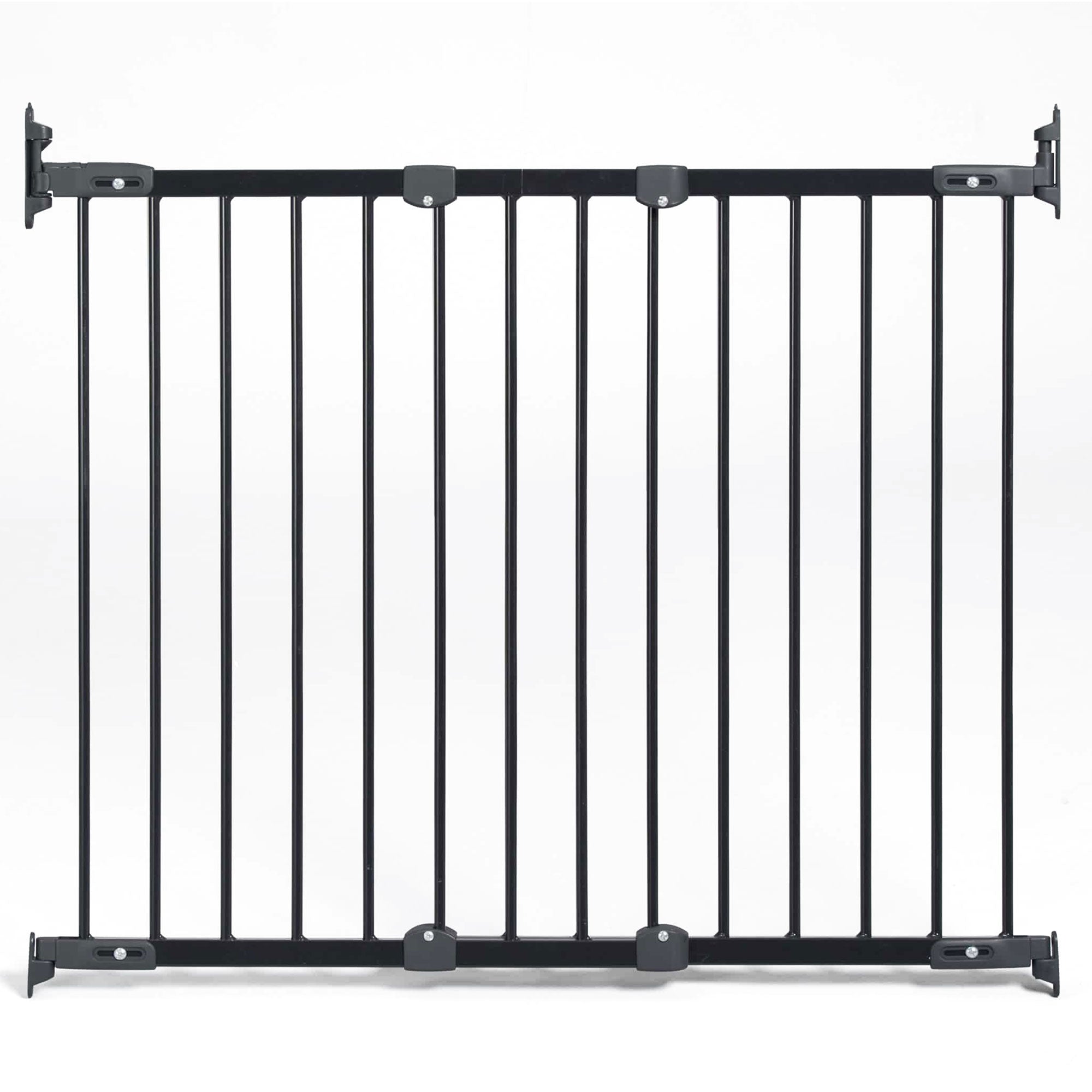 KidCo Angle Mount Safeway Stair Top Quick Release Baby Gate, 42.5x30.5 In, Black - VMInnovations