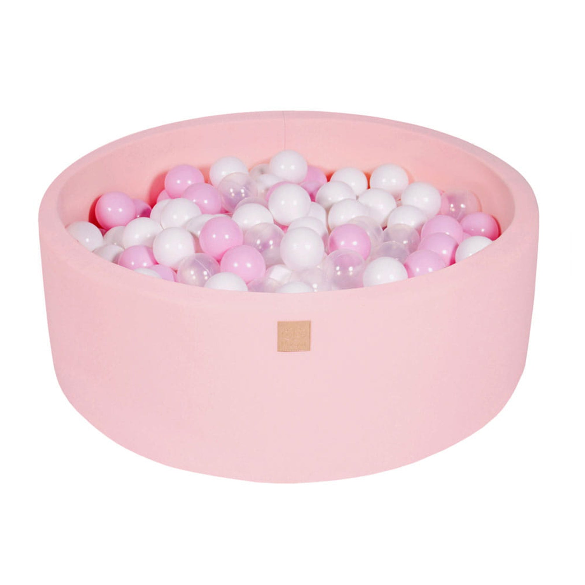 MeowBaby Large Round 35 x 11.5 Inch Baby Foam Ball Pit with 200 2.75 Inch Balls - VMInnovations