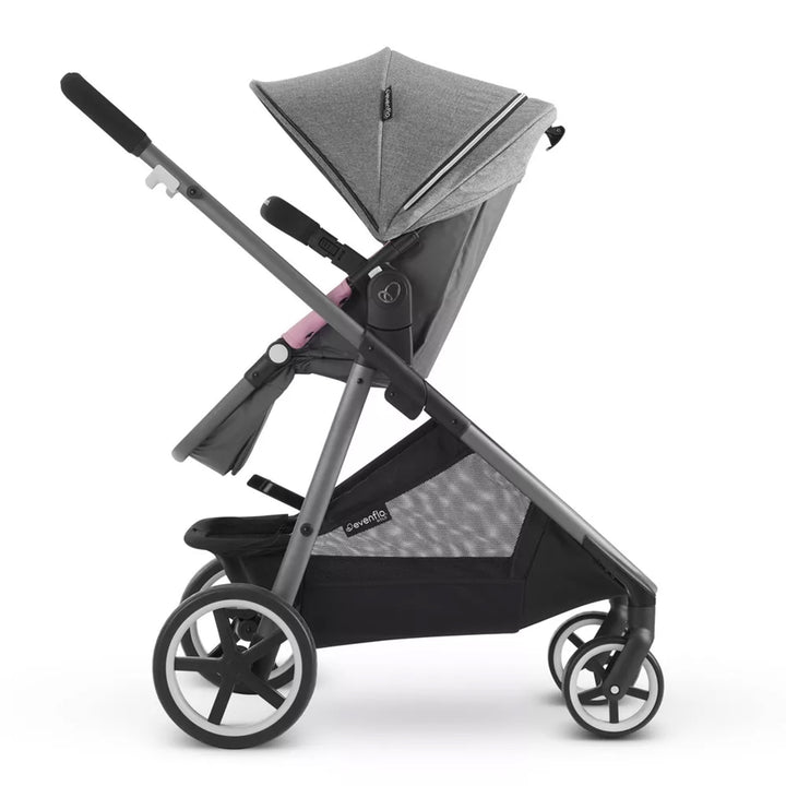 Evenflo Gold Shyft Travel System Set with SecureMax Infant Car Seat, Opal Pink - VMInnovations