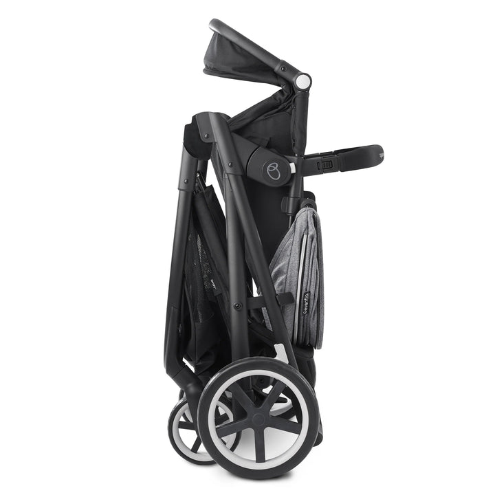 Evenflo Gold Shyft Travel System Stroller with SecureMax Car Seat, Onyx Black - VMInnovations