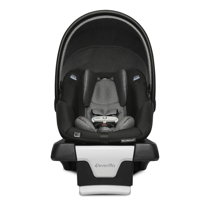 Evenflo Gold Shyft Travel System Stroller w/ SecureMax Car Seat, Moonstone Grey - VMInnovations