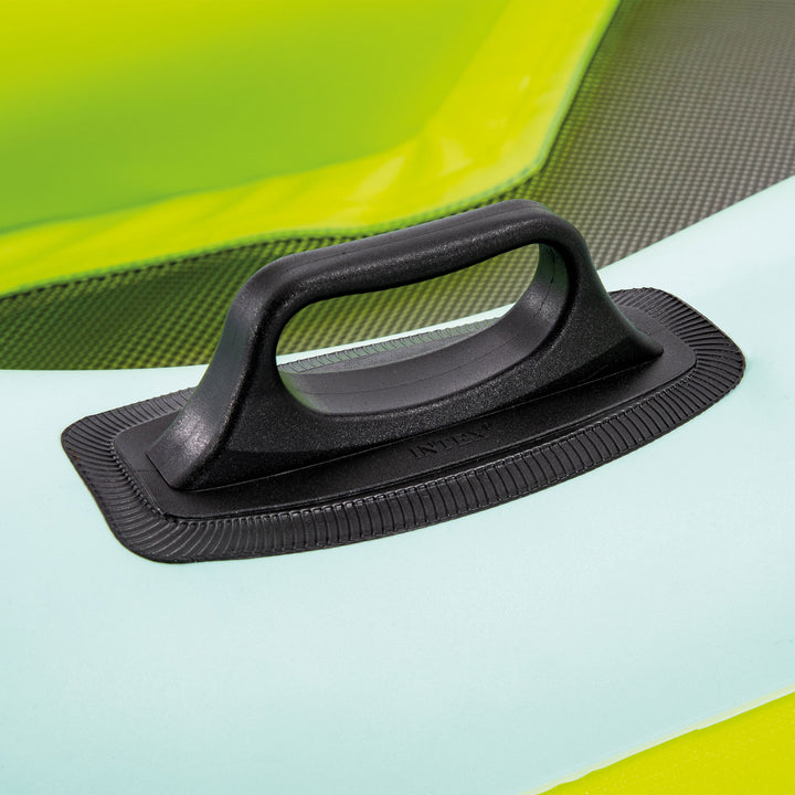 Intex Seascape Island Inflatable Water Lounge with Built In Cooler and Backrests for Adults - VMInnovations