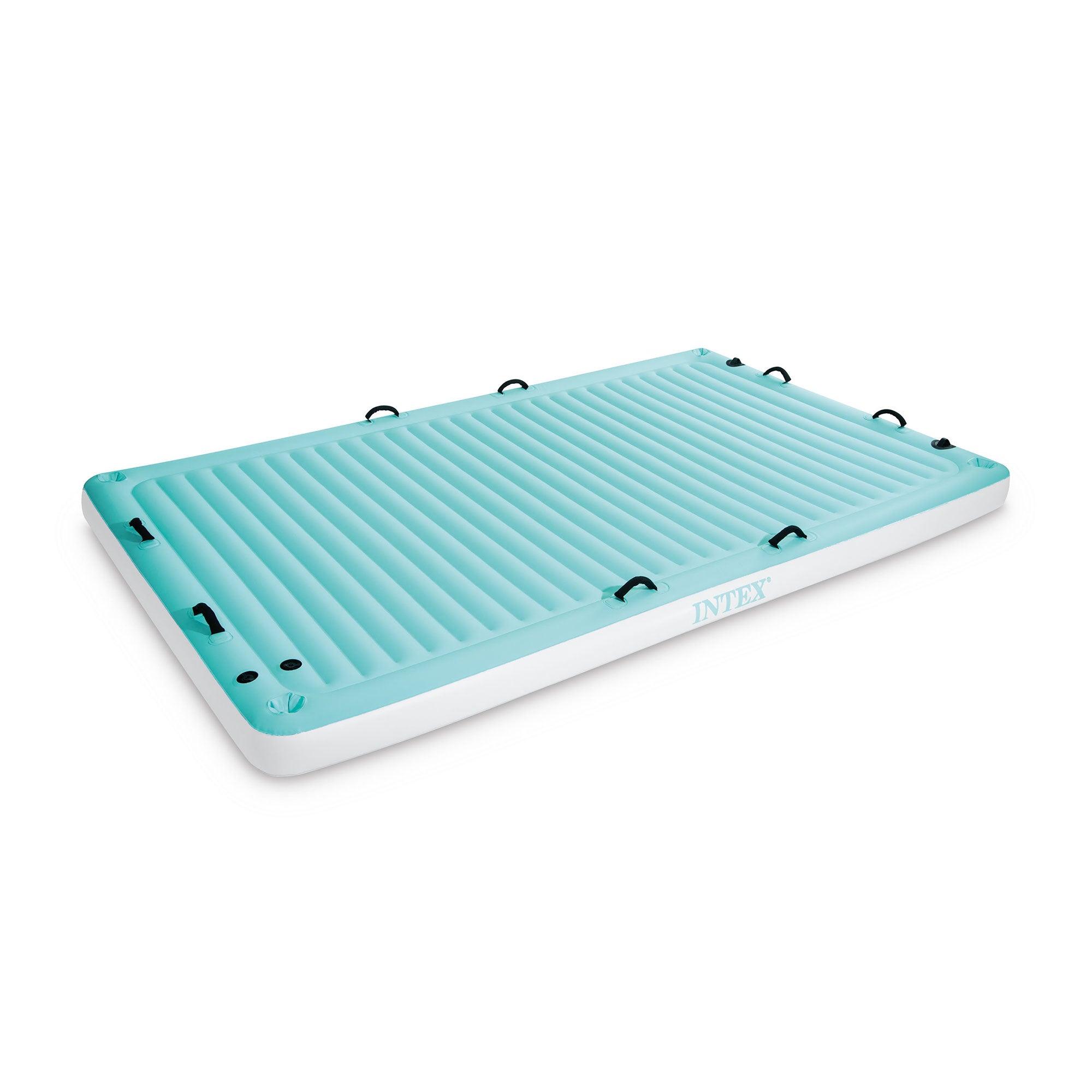 Intex Water Lounge 10x6 Foot Oversized Lake/Beach Float Platform Pad (Open Box) - VMInnovations