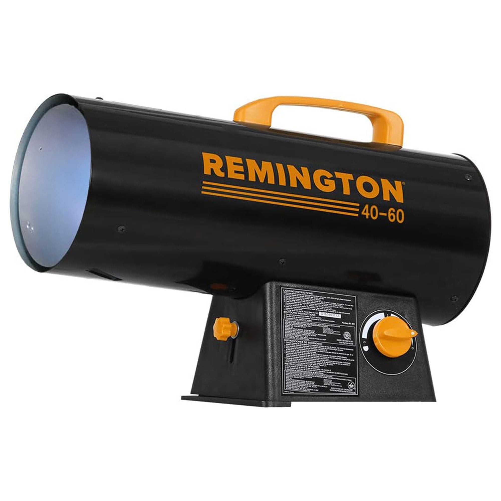 Remington Portable 60,000 BTU Propane Forced Air Space Heater, Tank Not Included - VMInnovations