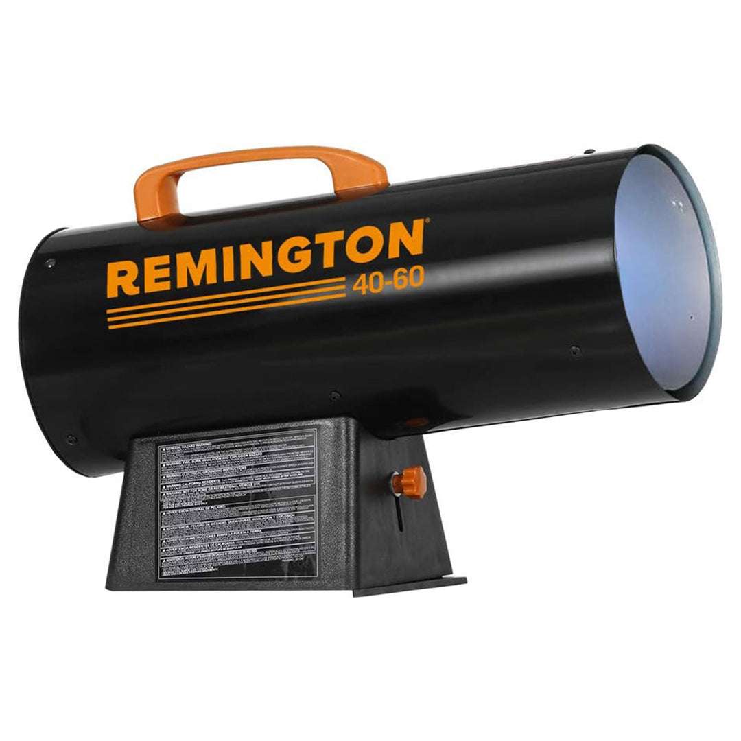 Remington Portable 60,000 BTU Propane Forced Air Space Heater, Tank Not Included
