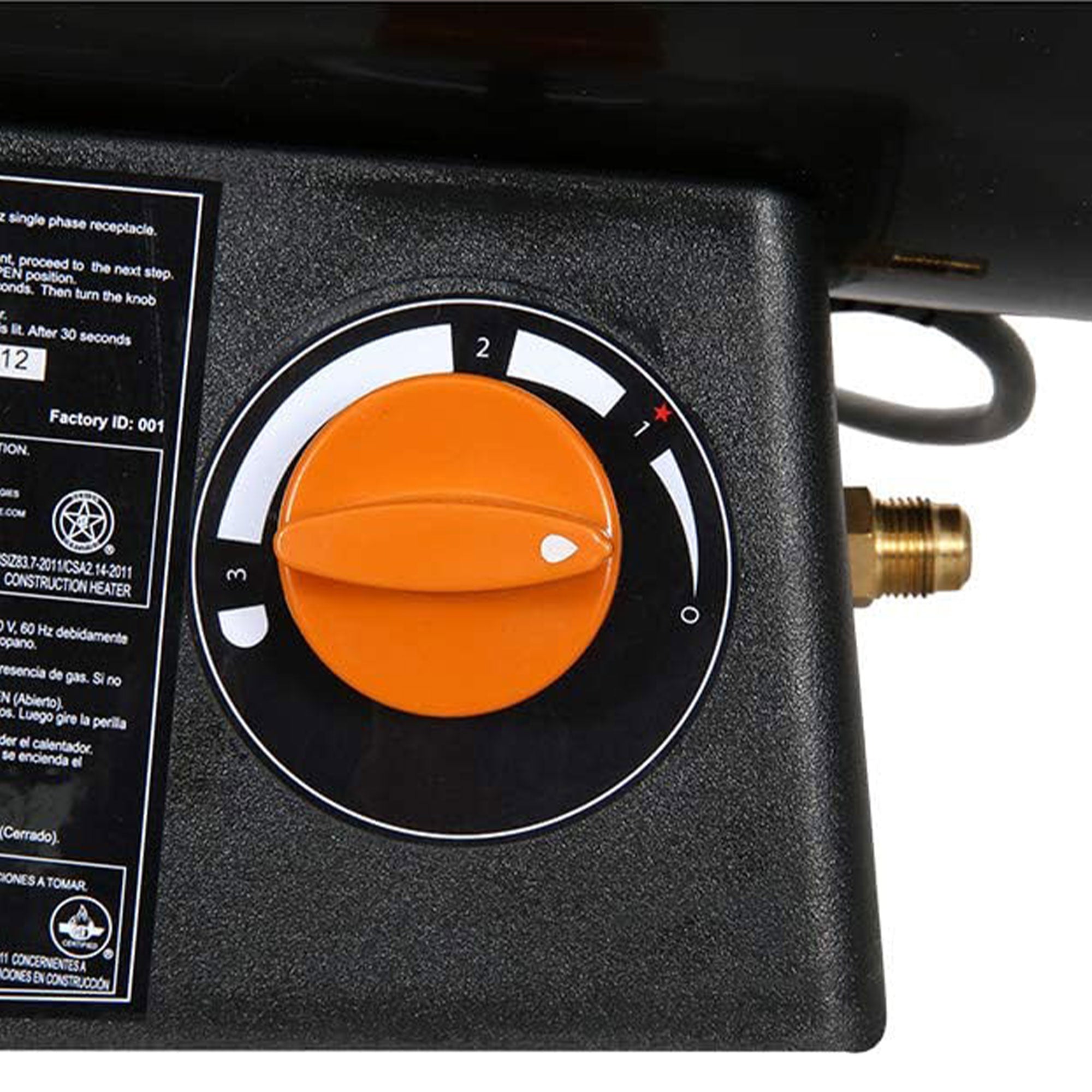 Remington Portable 60,000 BTU Propane Forced Air Space Heater, Tank Not Included - VMInnovations