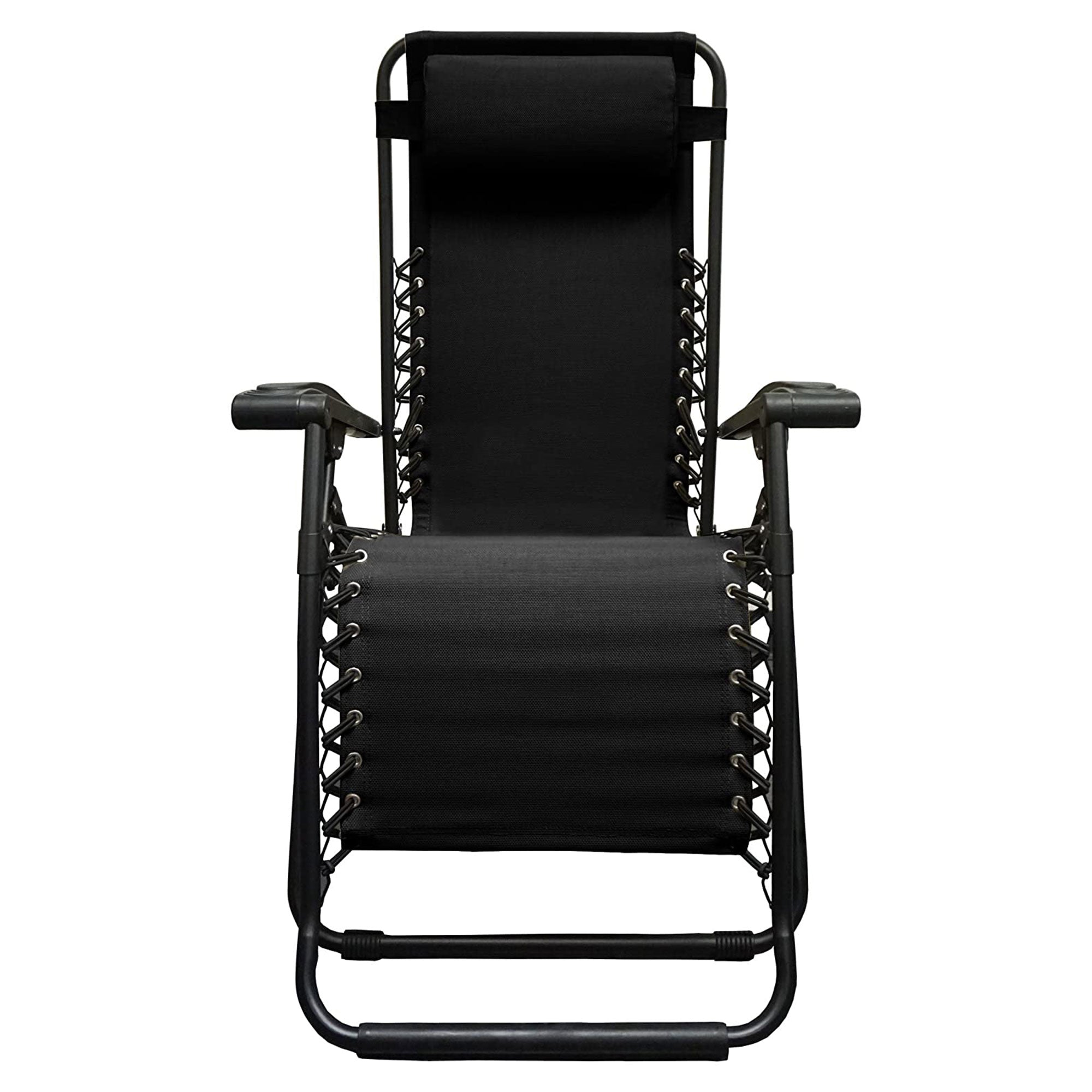 Caravan Sports Zero Gravity Outdoor Folding Patio Lounge Chair, Pair (Open Box)