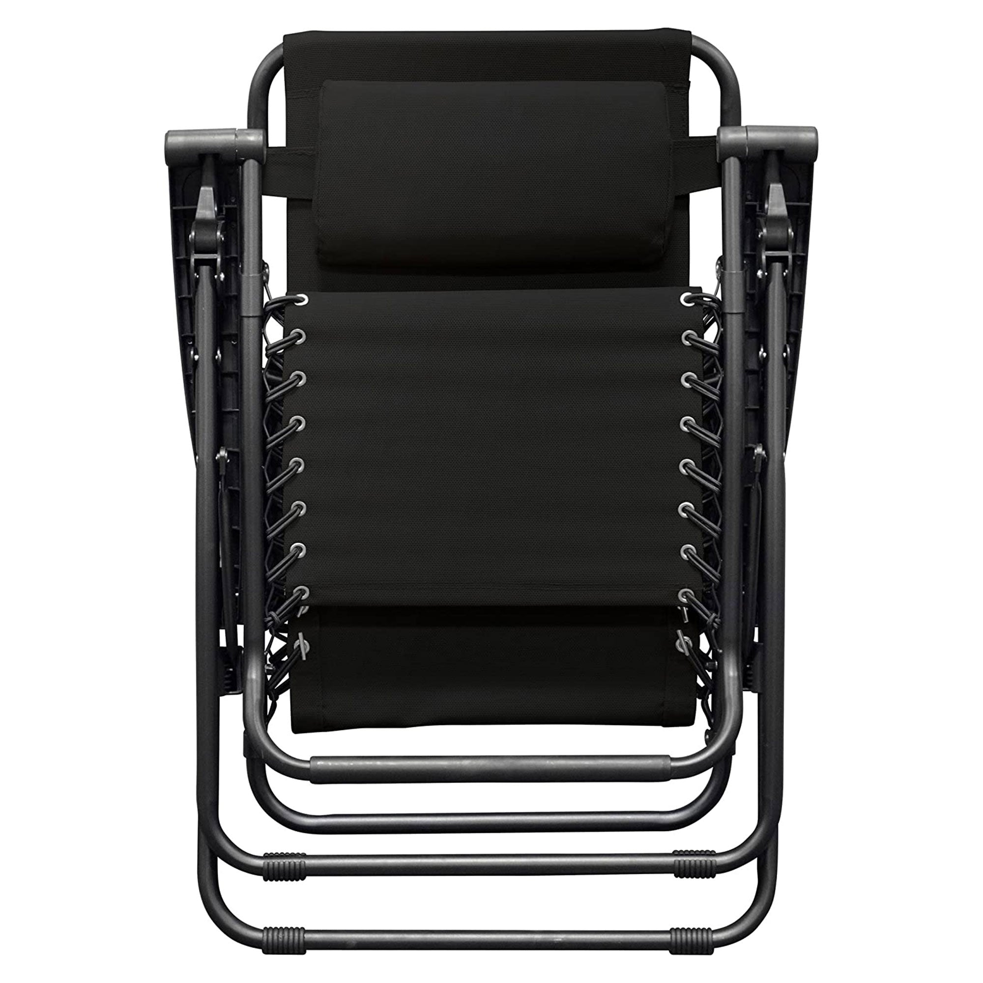 Caravan Sports Zero Gravity Outdoor Folding Patio Lounge Chair, Pair (Open Box)