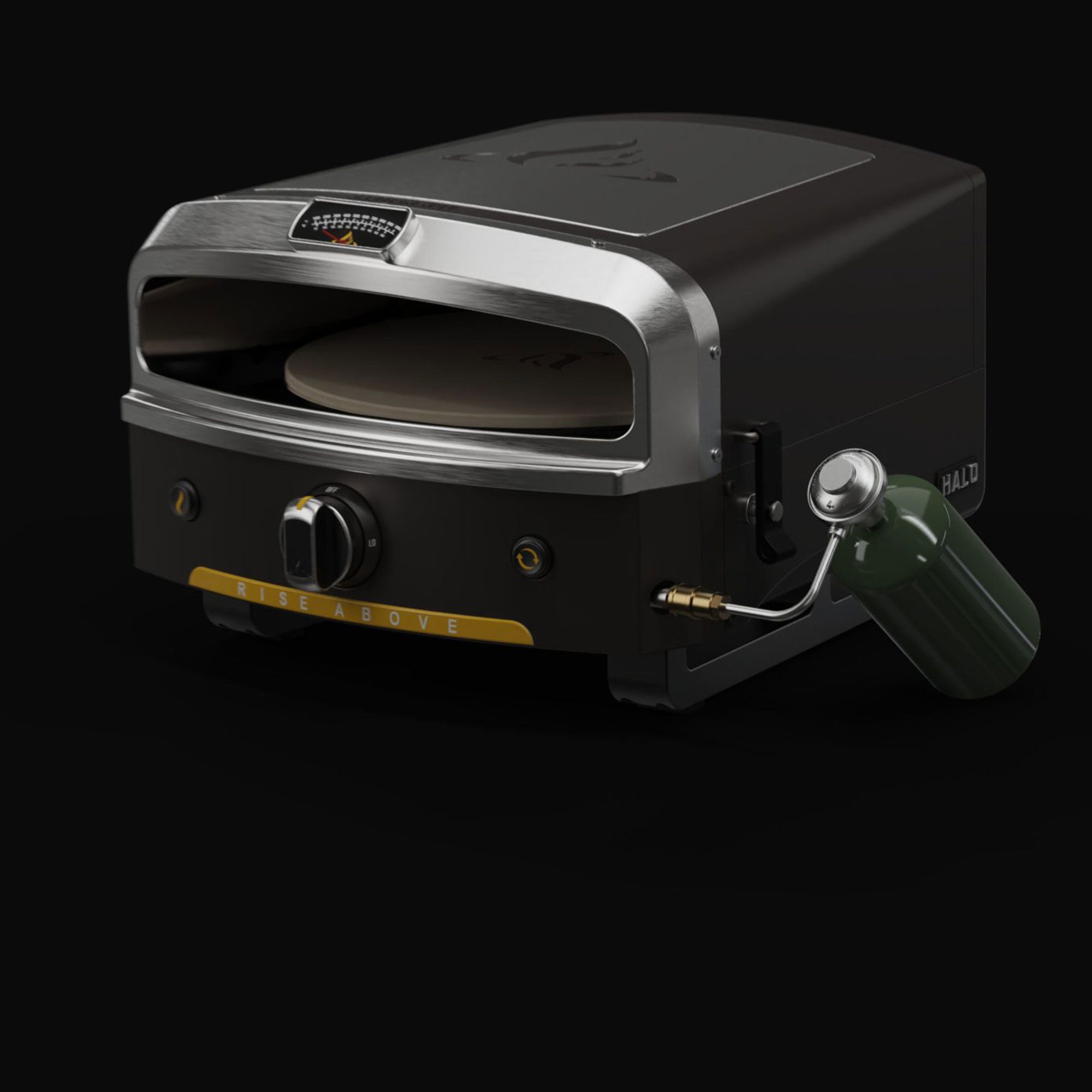 Halo Versa Liquid Propane Gas Pizza Oven with Rotating Cooking Stone (Open Box)