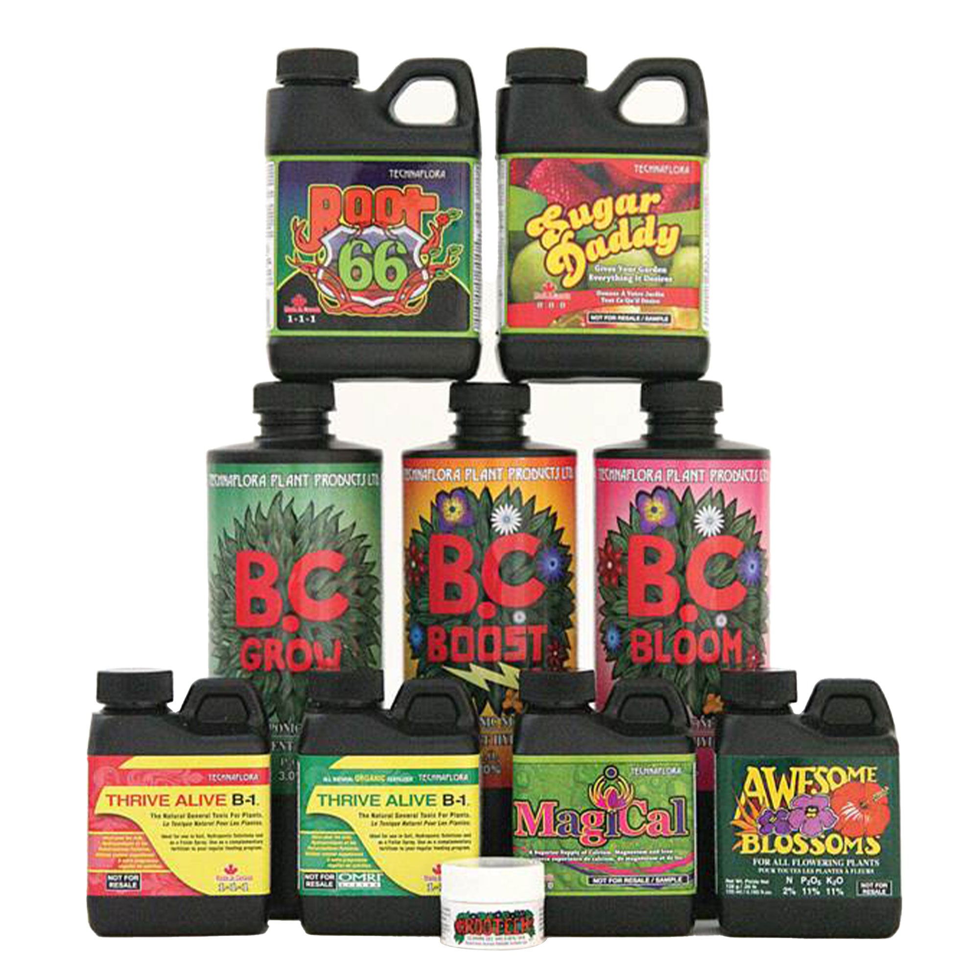 TECHNAFLORA Recipe For Success Starter Bottle Kit | 1-1-1 (Open Box) - VMInnovations