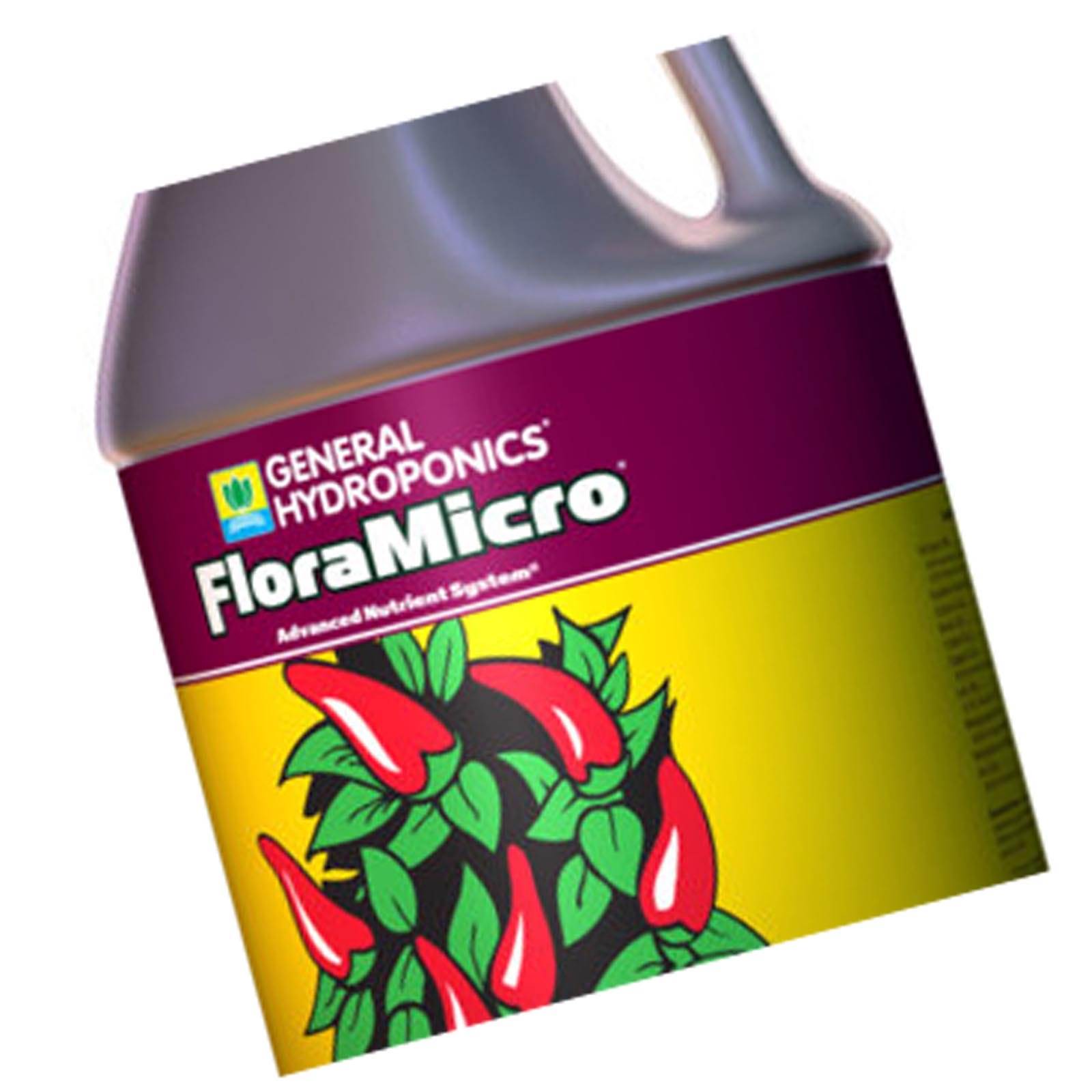 GENERAL HYDROPONICS (1) Gallon FloraMicro Liquid Plant Grow Formula