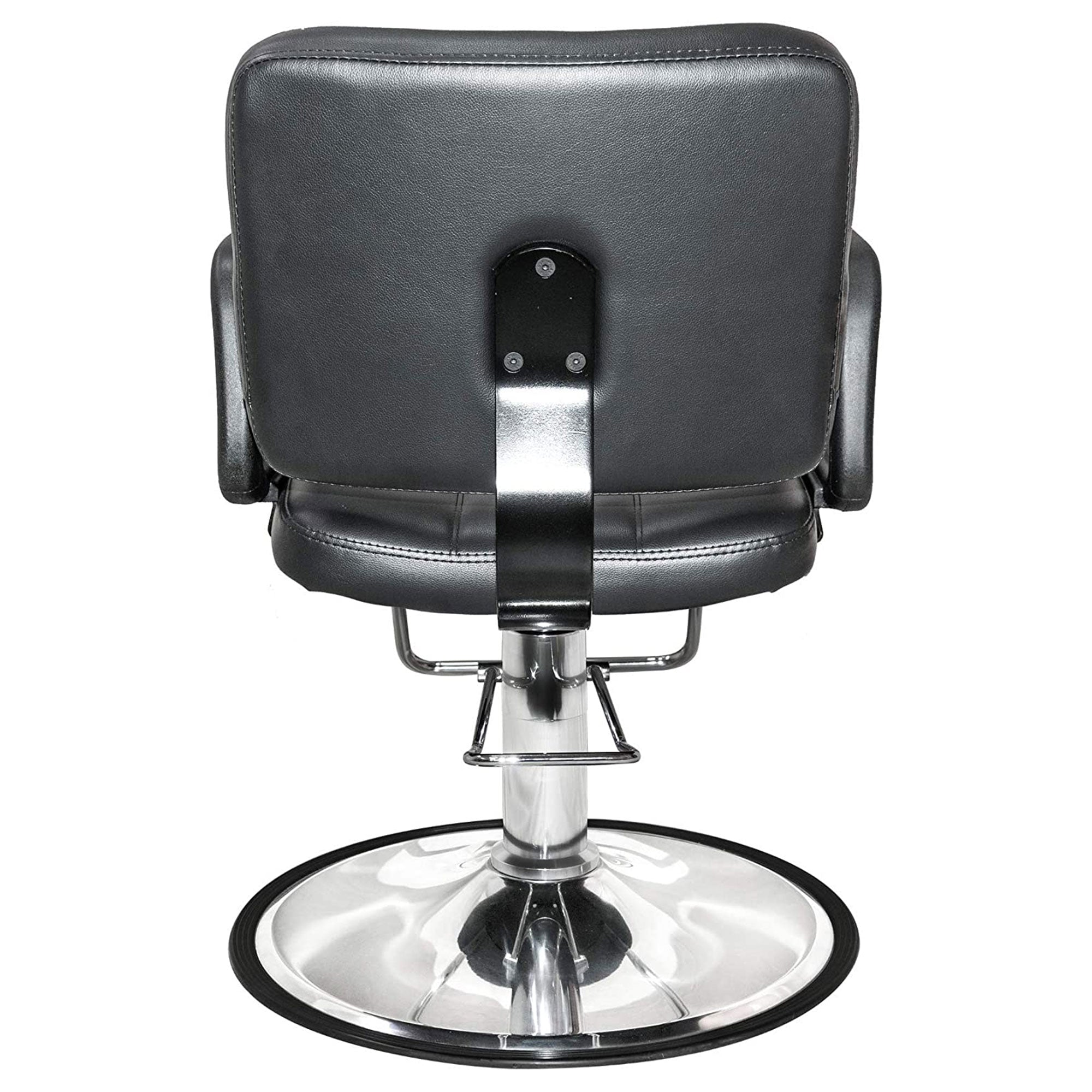 PureSana Chromium Ariana 360 Degree Professional Styling Salon Chair, Black - VMInnovations