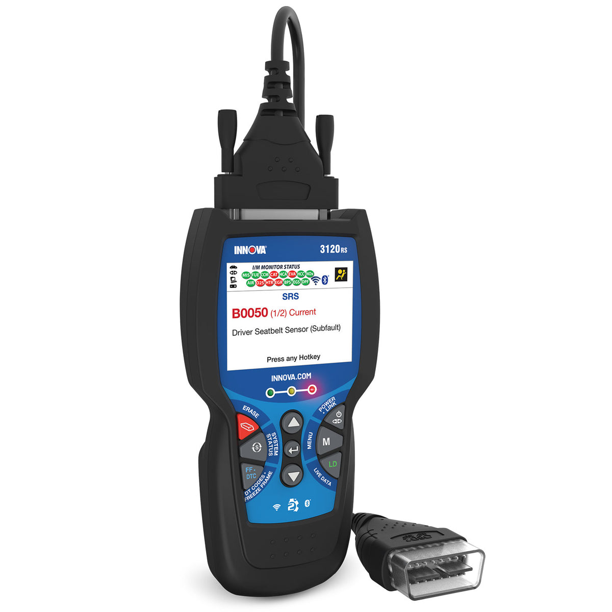INNOVA FixAssist Bluetooth Code Reader Vehicle Diagnostic Scanner Tool (Used)