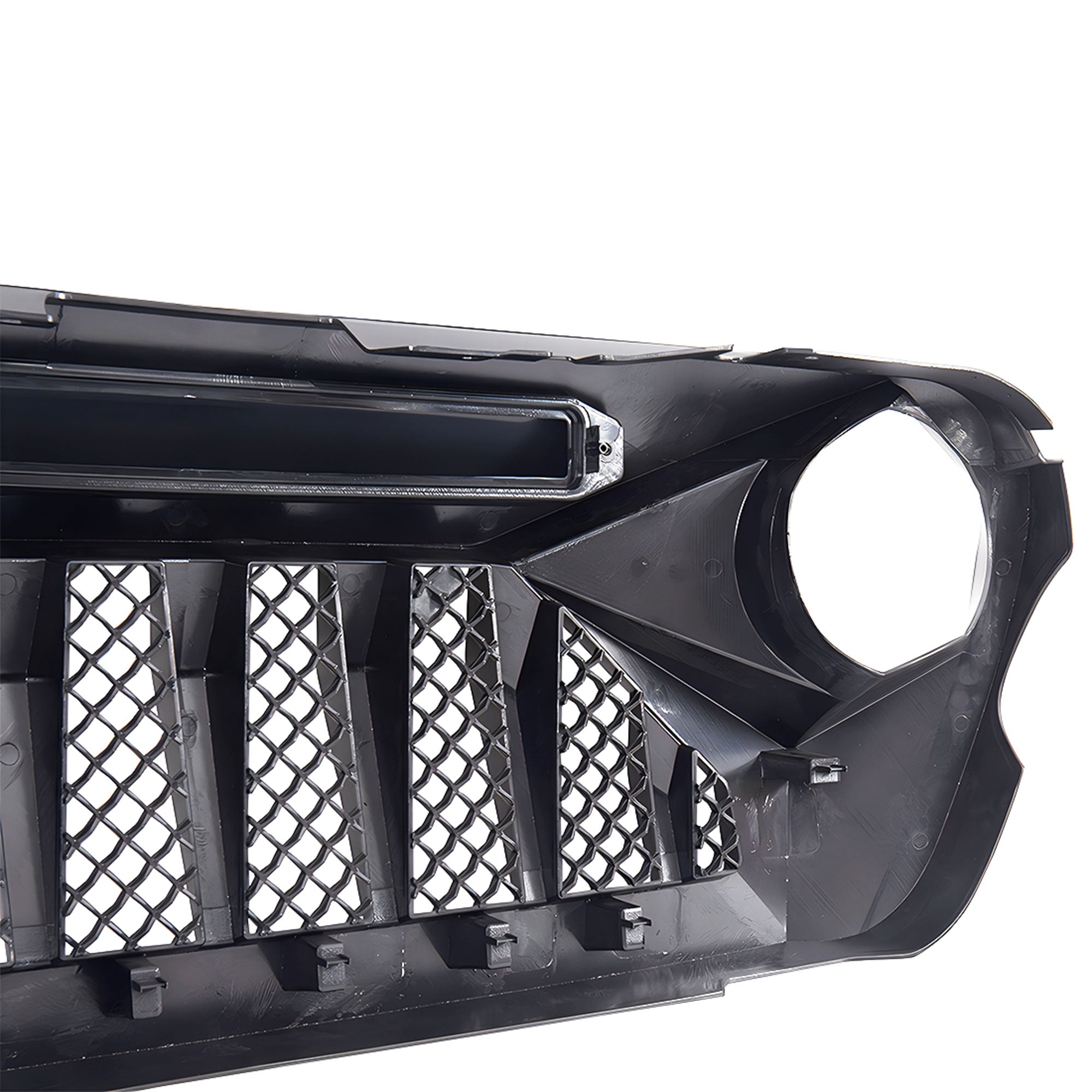 Demon Grille for 2018+ Jeep Wrangler JL & 2020+ Gladiator JT (Open Box) - VMInnovations
