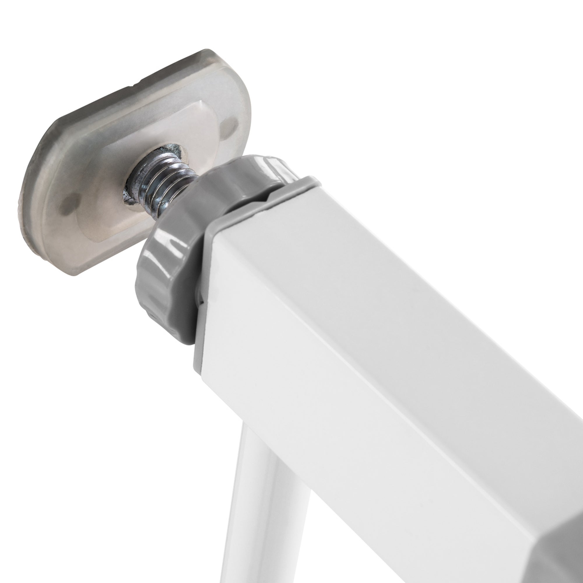 59728 Open N Stop KD Pressure Fit with 3.5 In Extension Baby Gate, WT (Open Box) - VMInnovations
