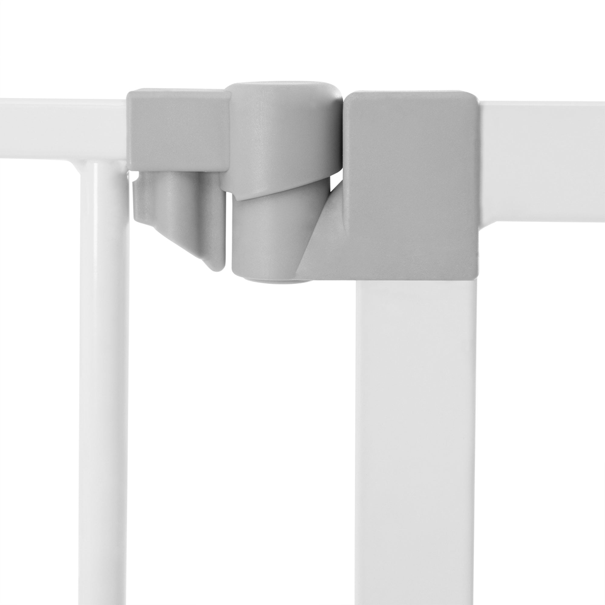 hauck 59727 Open N Stop KD Pressure Fit with 8" Extension Baby Gate, White(Used) - VMInnovations