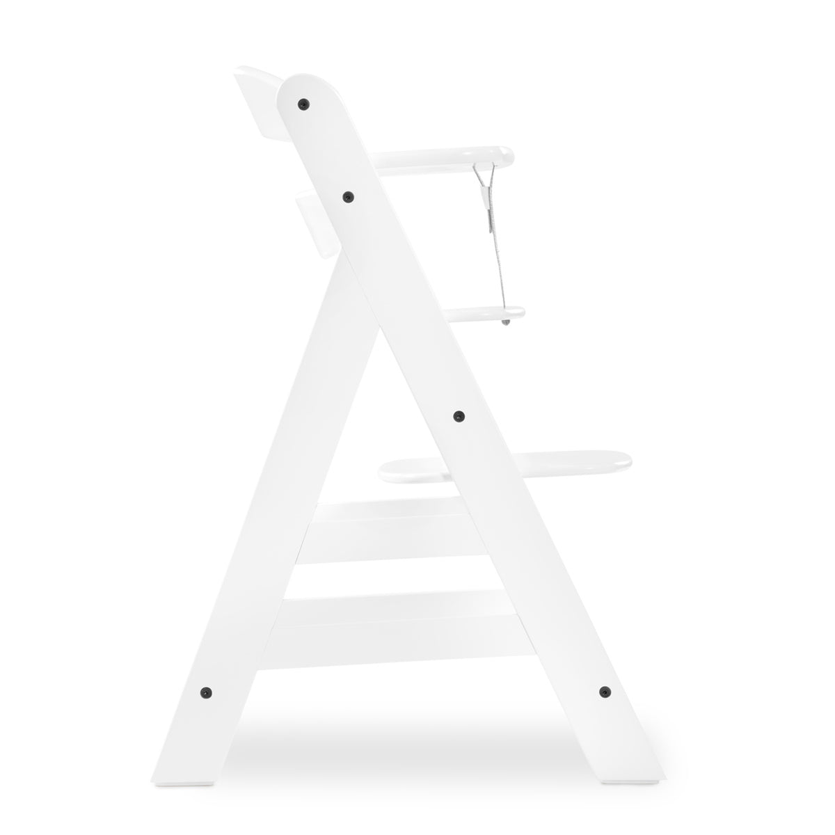 hauck Alpha+ Grow Along Adjustable Wooden Highchair, Beechwood,White(For Parts)