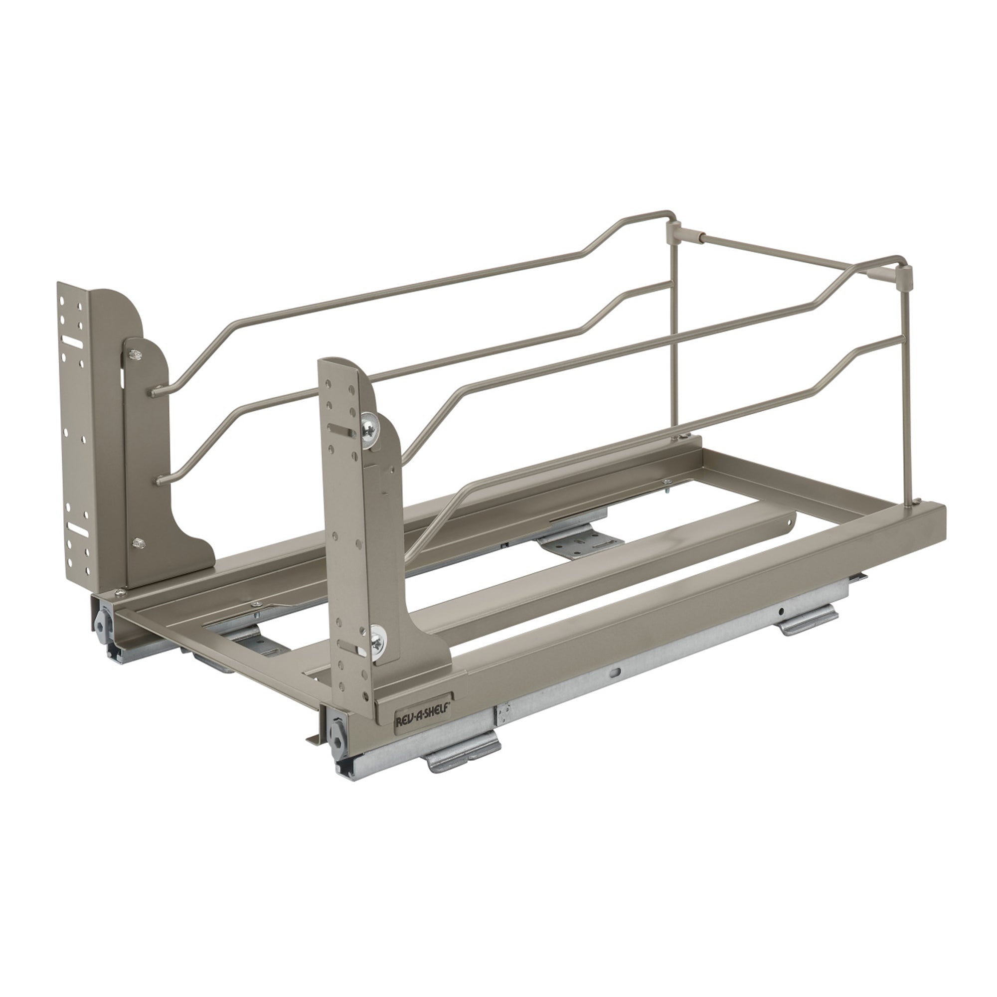 Rev-A-Shelf Double Pullout Trash Can 27 qt. w/ Soft-close, 53WC-1527SCDM-212 - VMInnovations