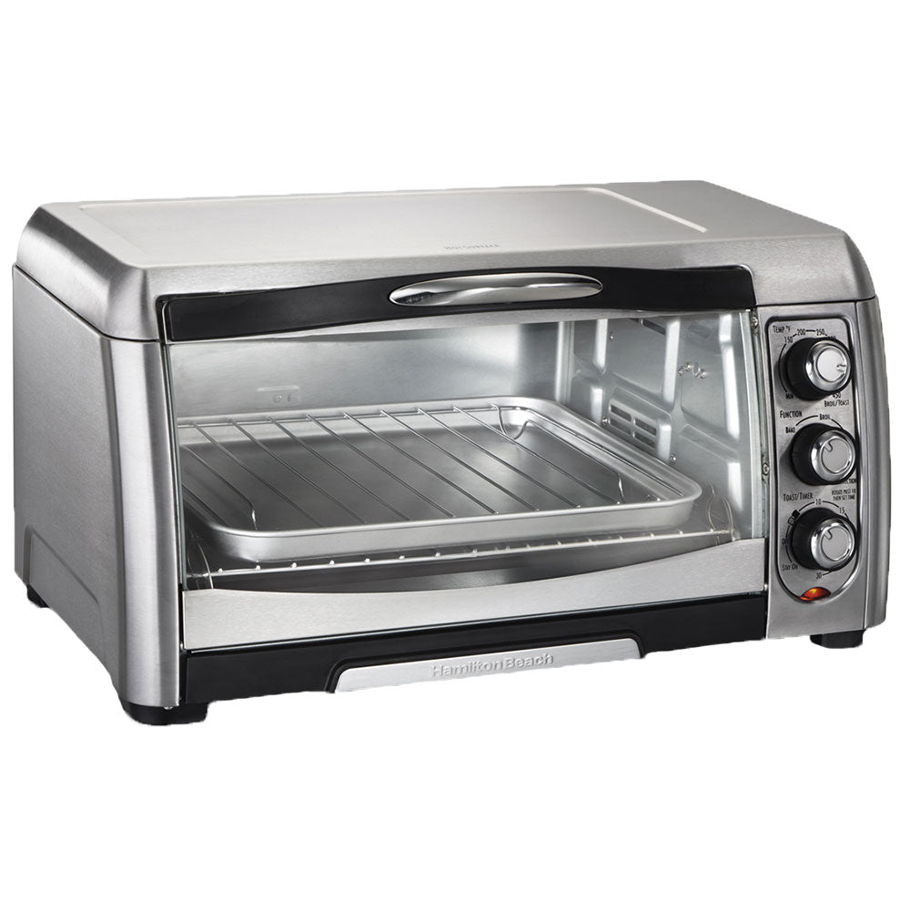 Hamilton Beach 31333 Convection 6 Slice Toaster Oven Broiler (Open Box)