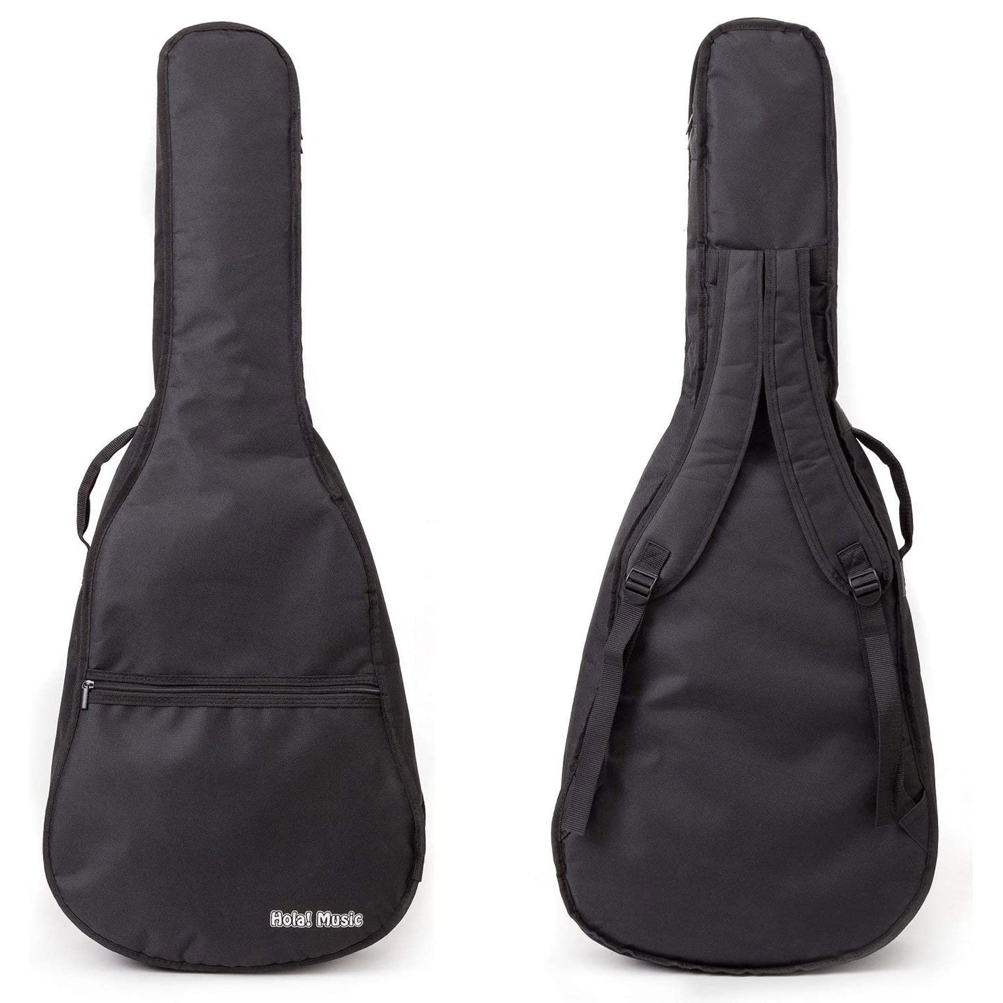 Hola! Music Pre Strung 39" Classical Guitar with Soft Nylon Strings, Natural - VMInnovations